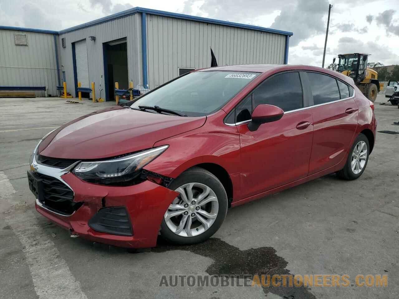 3G1BE6SM9KS601831 CHEVROLET CRUZE 2019