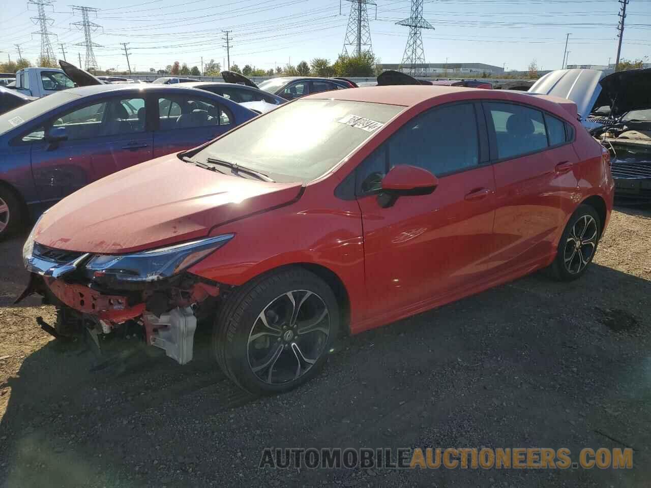 3G1BE6SMXKS599653 CHEVROLET CRUZE 2019