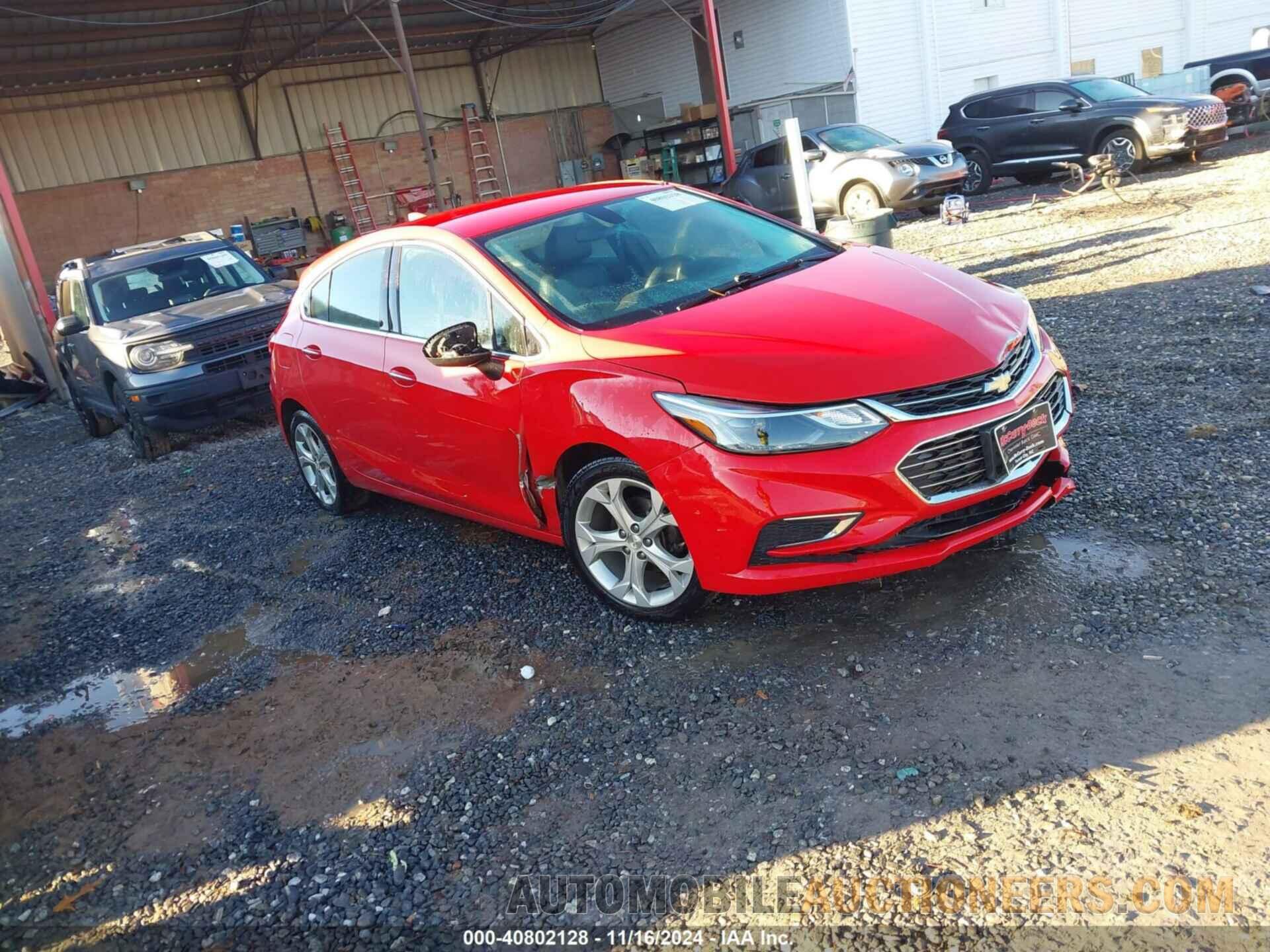 3G1BF6SMXHS604369 CHEVROLET CRUZE 2017