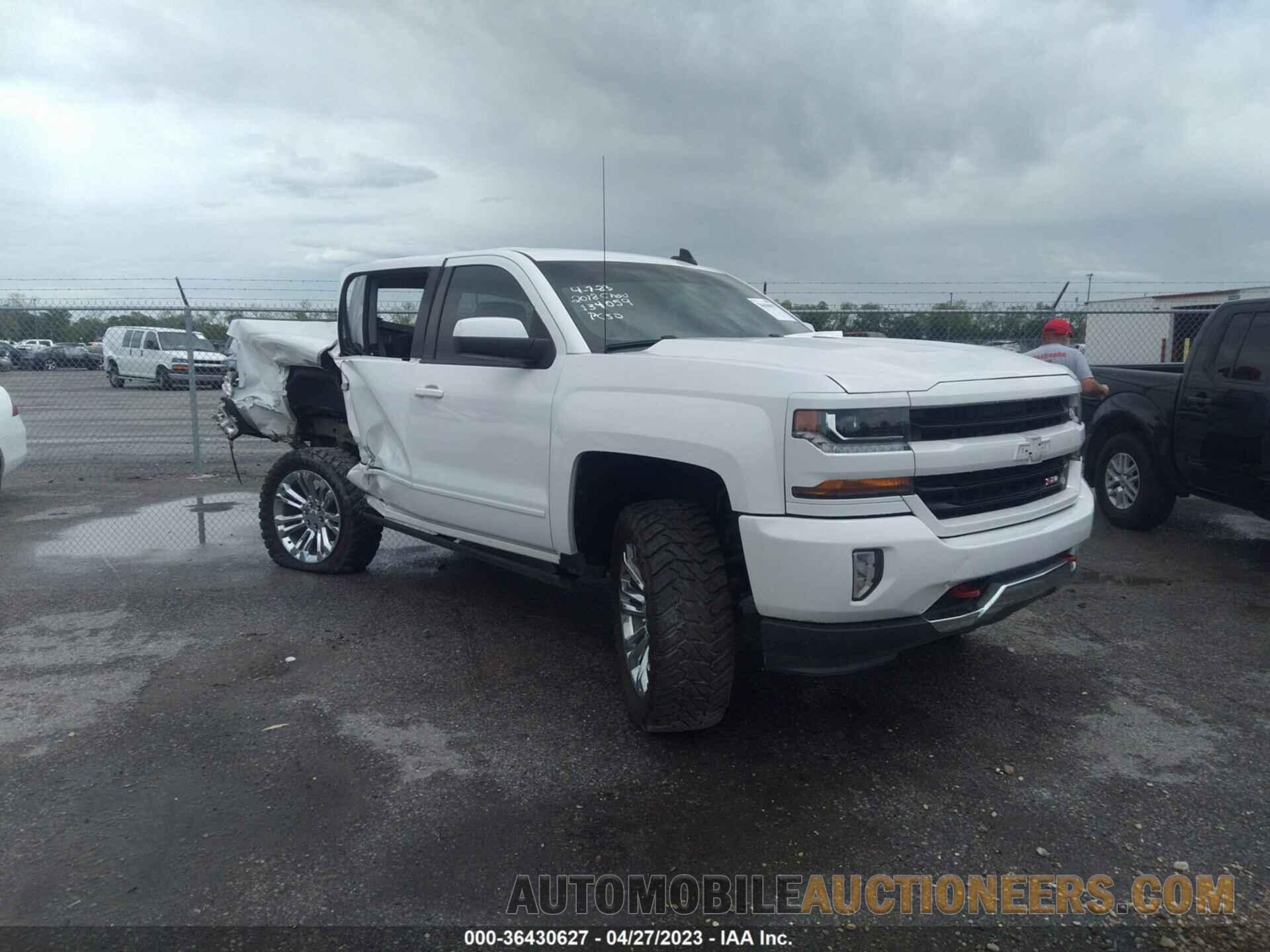 3GCUKRECXJG134059 CHEVROLET SILVERADO 1500 2018