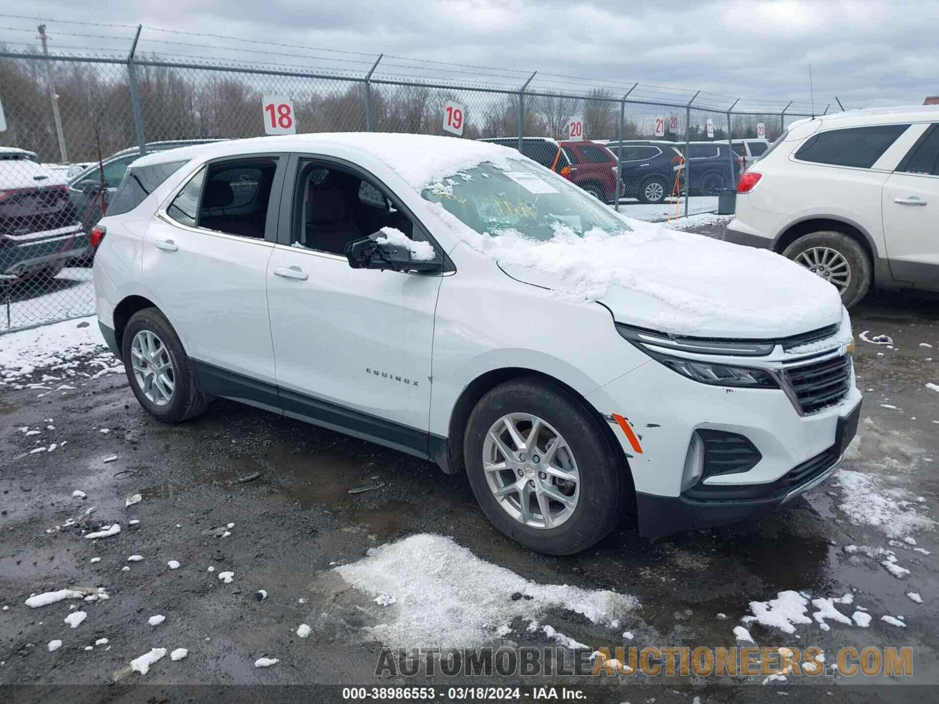 3GNAXKEV7NL257593 CHEVROLET EQUINOX 2022