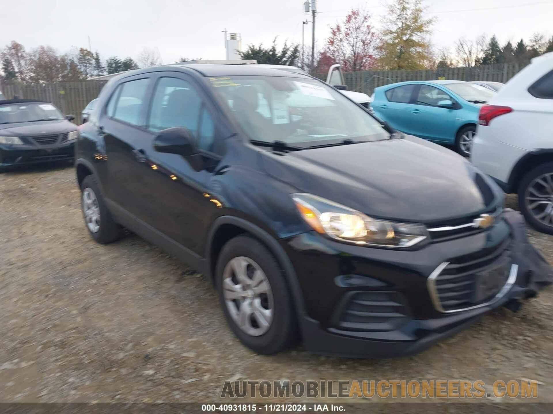 3GNCJKSB0HL131679 CHEVROLET TRAX 2017