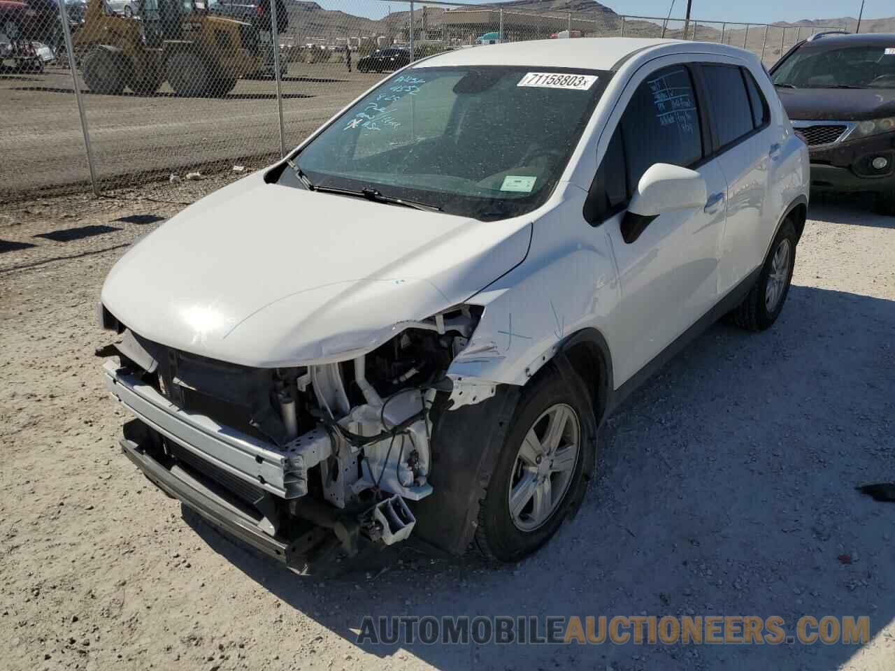 3GNCJKSB0LL130315 CHEVROLET TRAX 2020