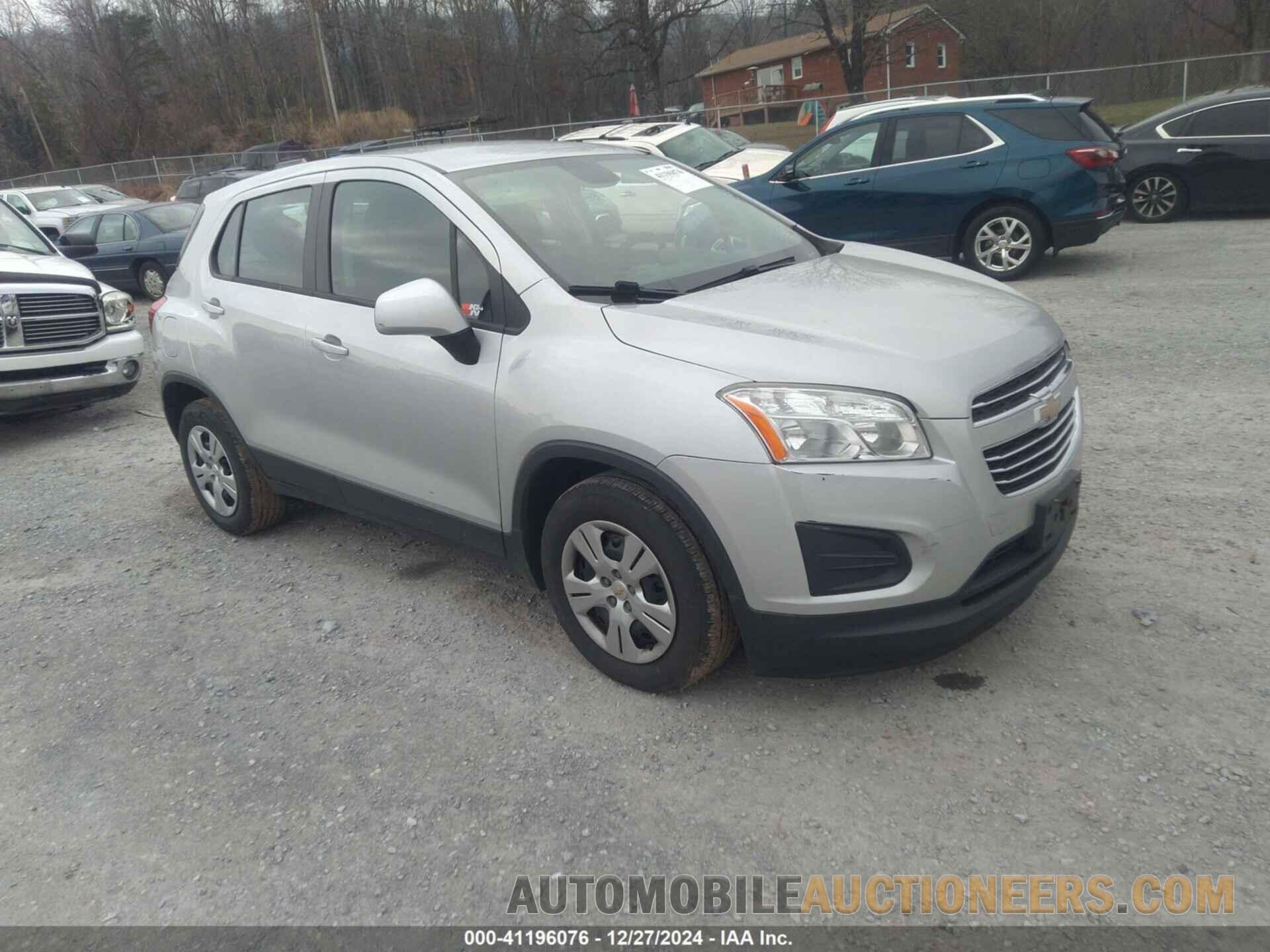 3GNCJKSB1GL254664 CHEVROLET TRAX 2016