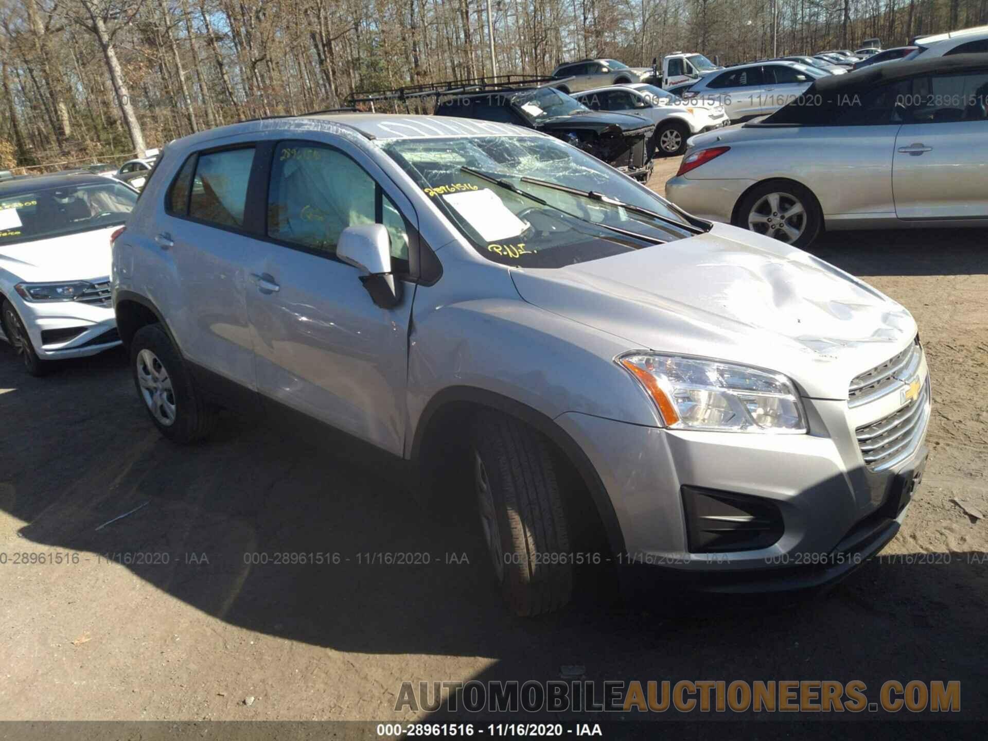 3GNCJKSB1GL277118 CHEVROLET TRAX 2016