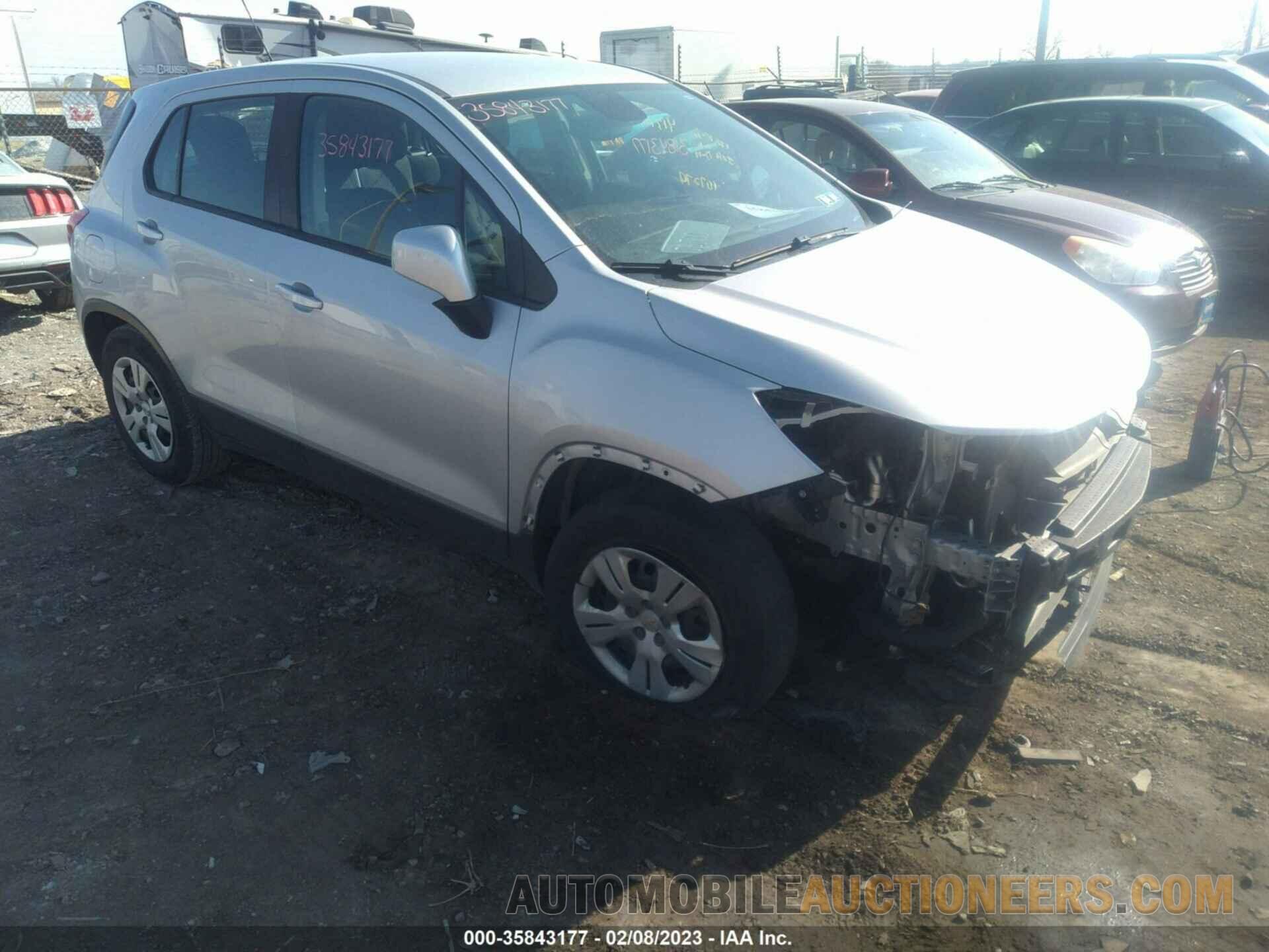 3GNCJKSB1JL392146 CHEVROLET TRAX 2018