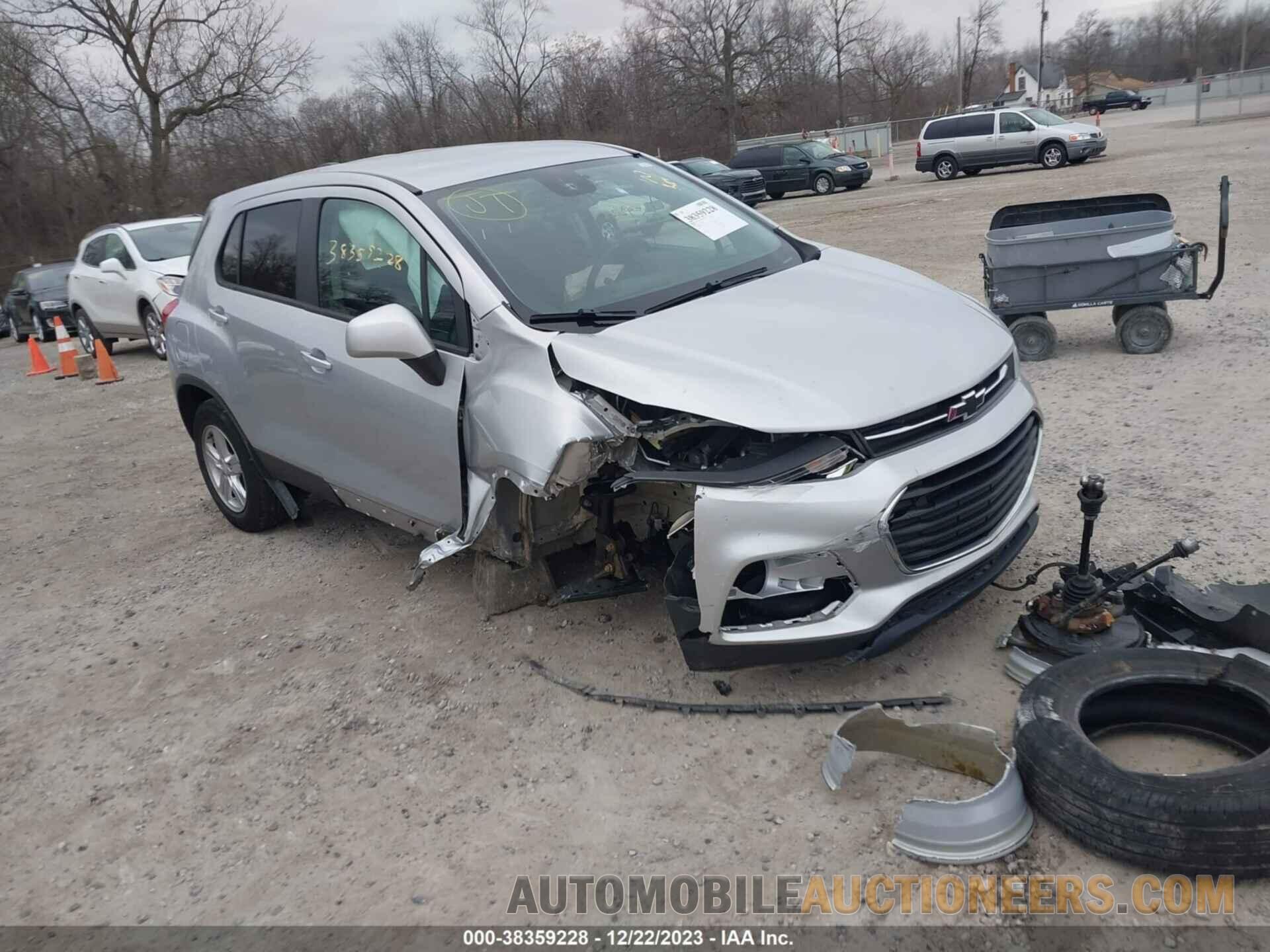 3GNCJKSB1KL391497 CHEVROLET TRAX 2019