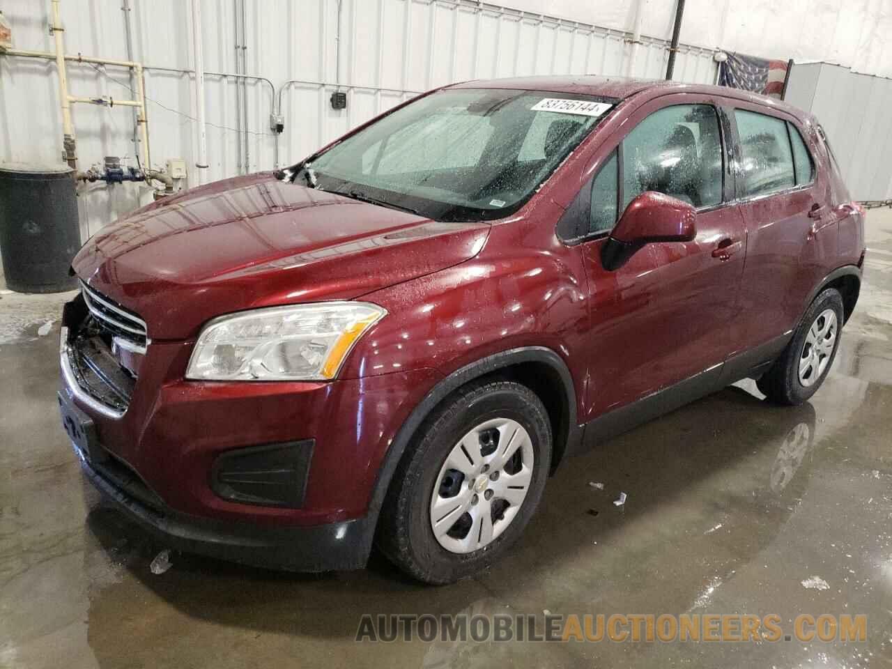 3GNCJKSB2GL117488 CHEVROLET TRAX 2016