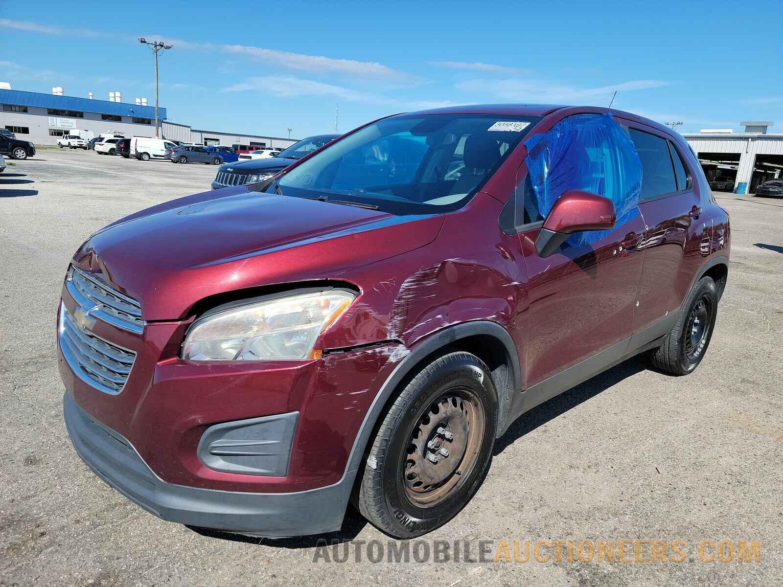 3GNCJKSB3GL227904 Chevrolet Trax 2016