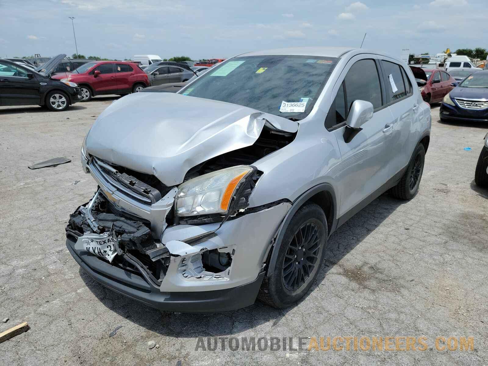 3GNCJKSB3GL261440 Chevrolet Trax 2016