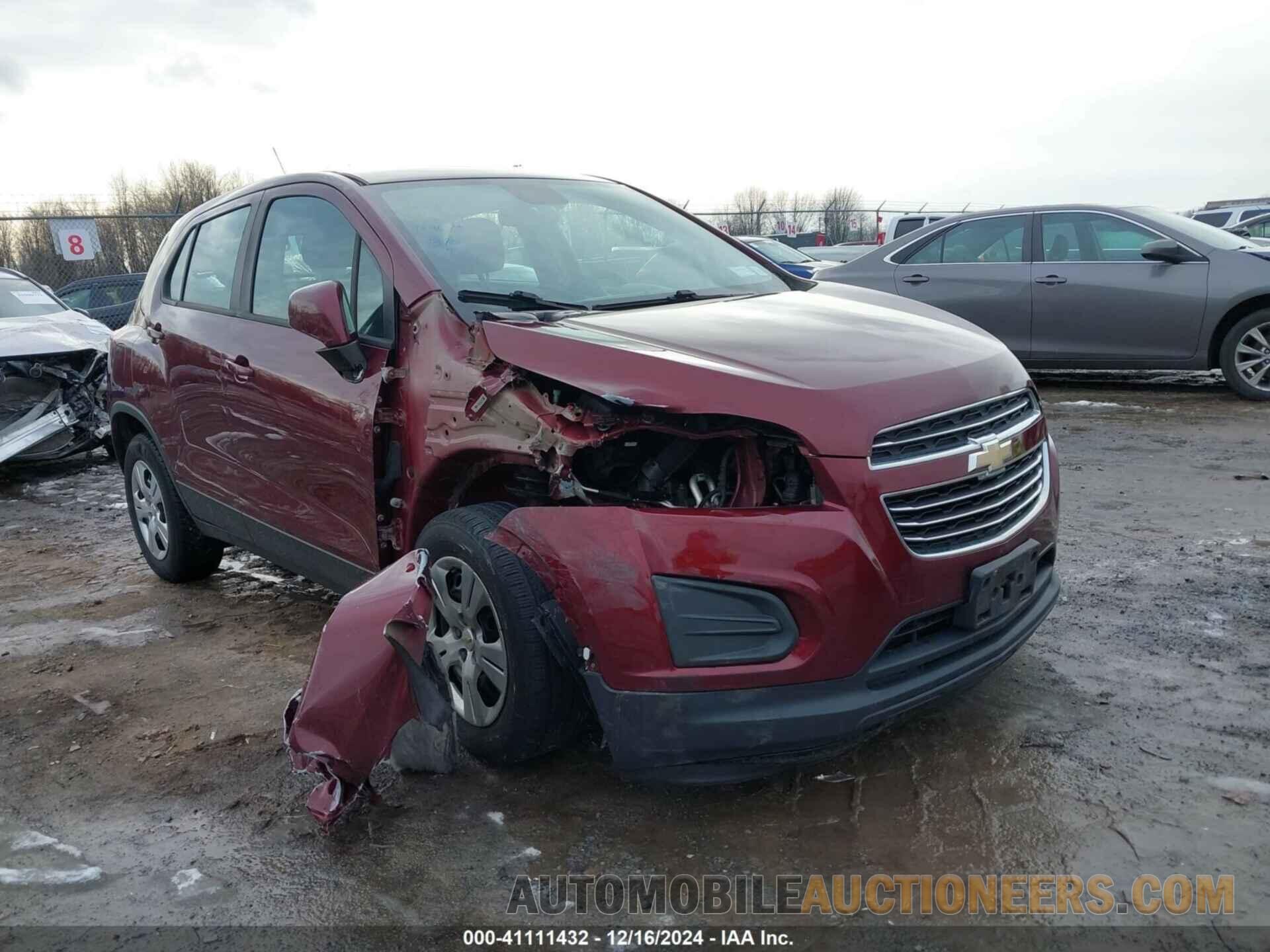 3GNCJKSB3GL277282 CHEVROLET TRAX 2016