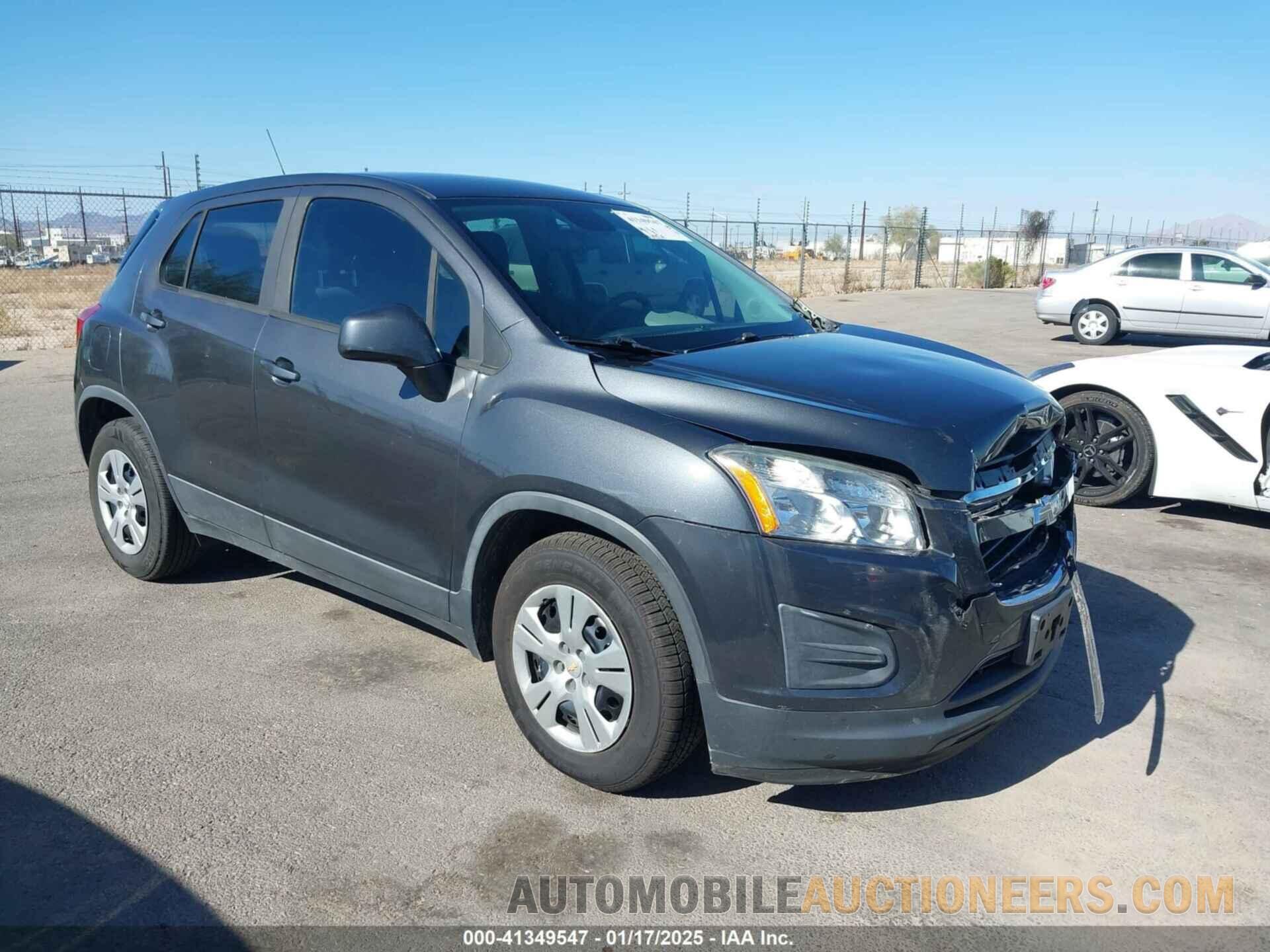 3GNCJKSB3GL279355 CHEVROLET TRAX 2016