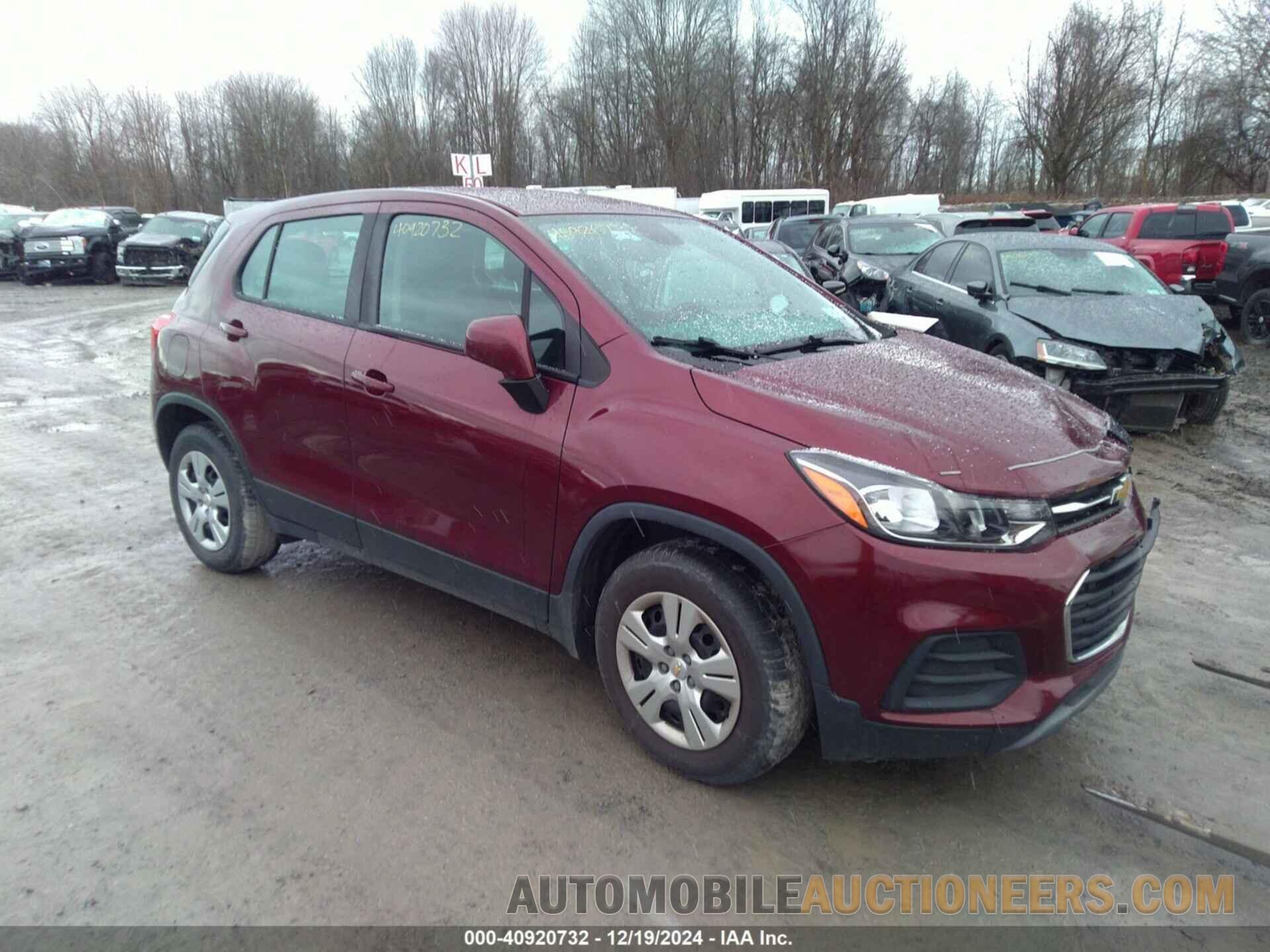 3GNCJKSB3HL185767 CHEVROLET TRAX 2017