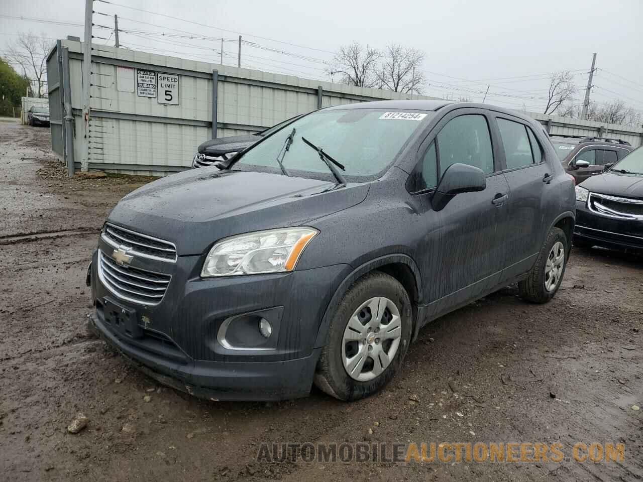 3GNCJKSB4GL233615 CHEVROLET TRAX 2016