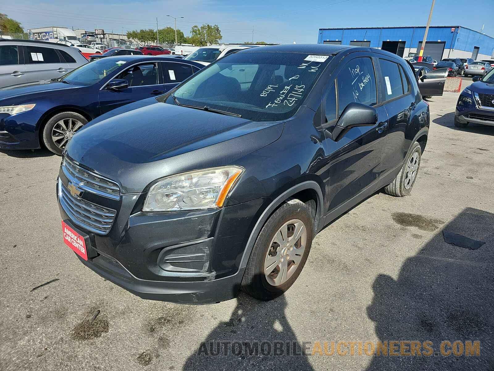 3GNCJKSB4GL247143 Chevrolet Trax 2016