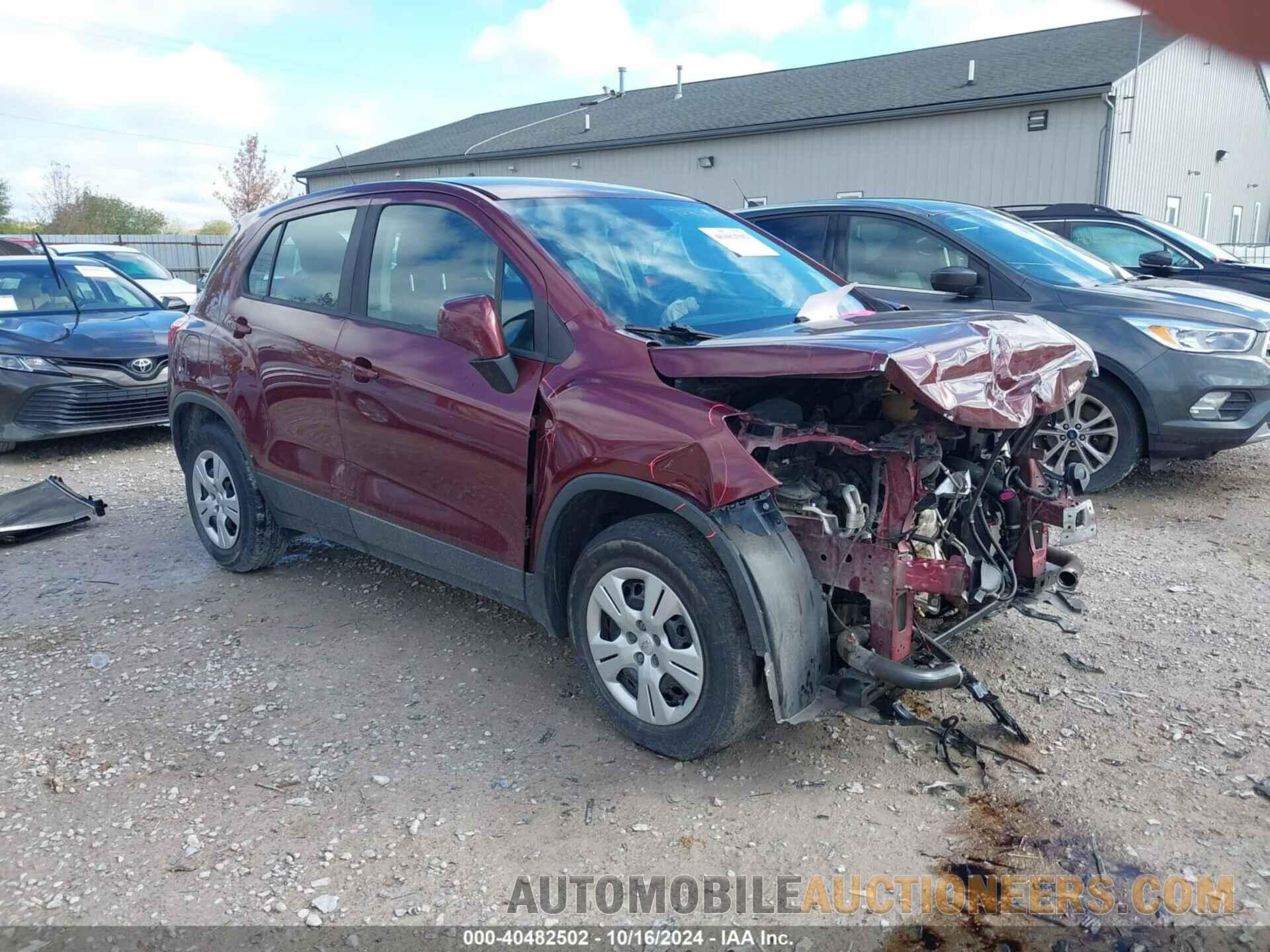 3GNCJKSB4HL231008 CHEVROLET TRAX 2017