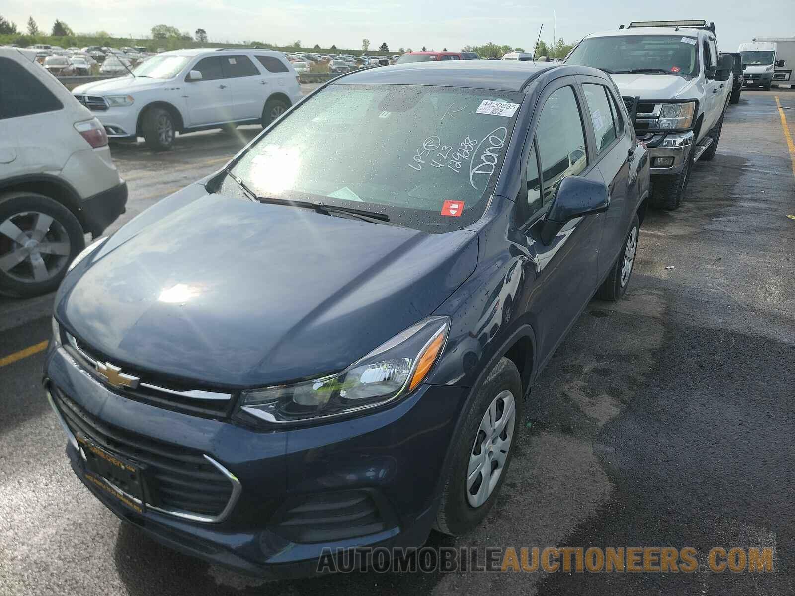 3GNCJKSB5KL129238 Chevrolet Trax 2019