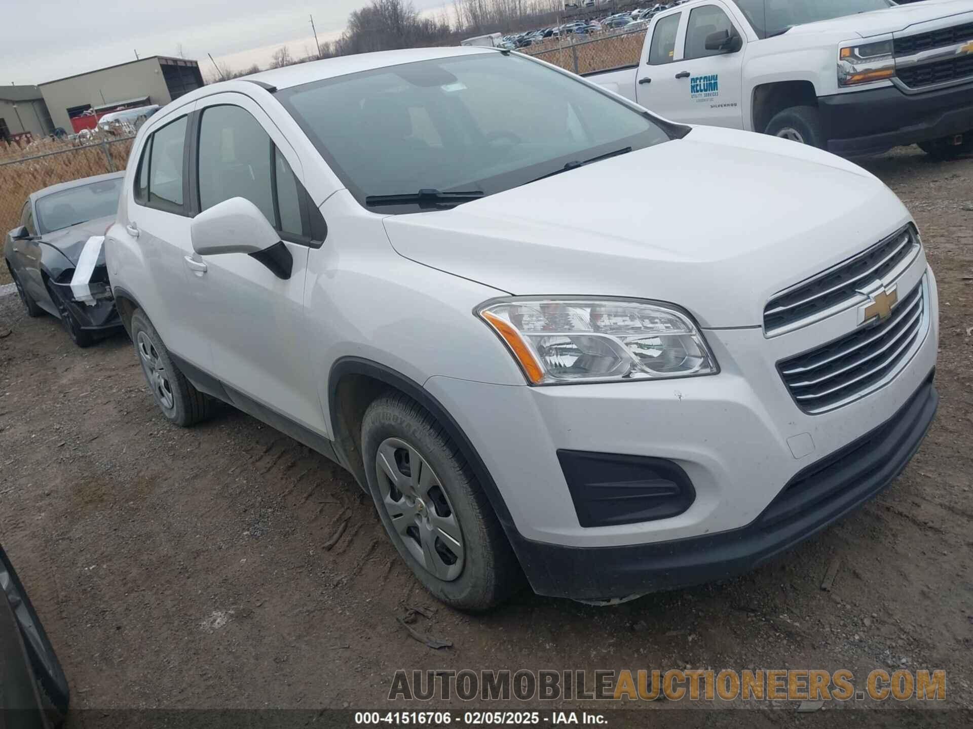 3GNCJKSB6GL242509 CHEVROLET TRAX 2016