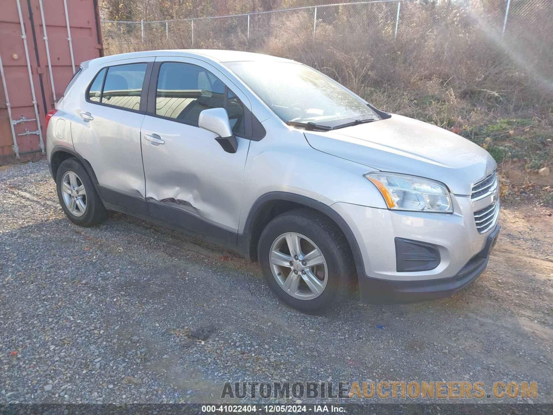 3GNCJKSB6GL267460 CHEVROLET TRAX 2016