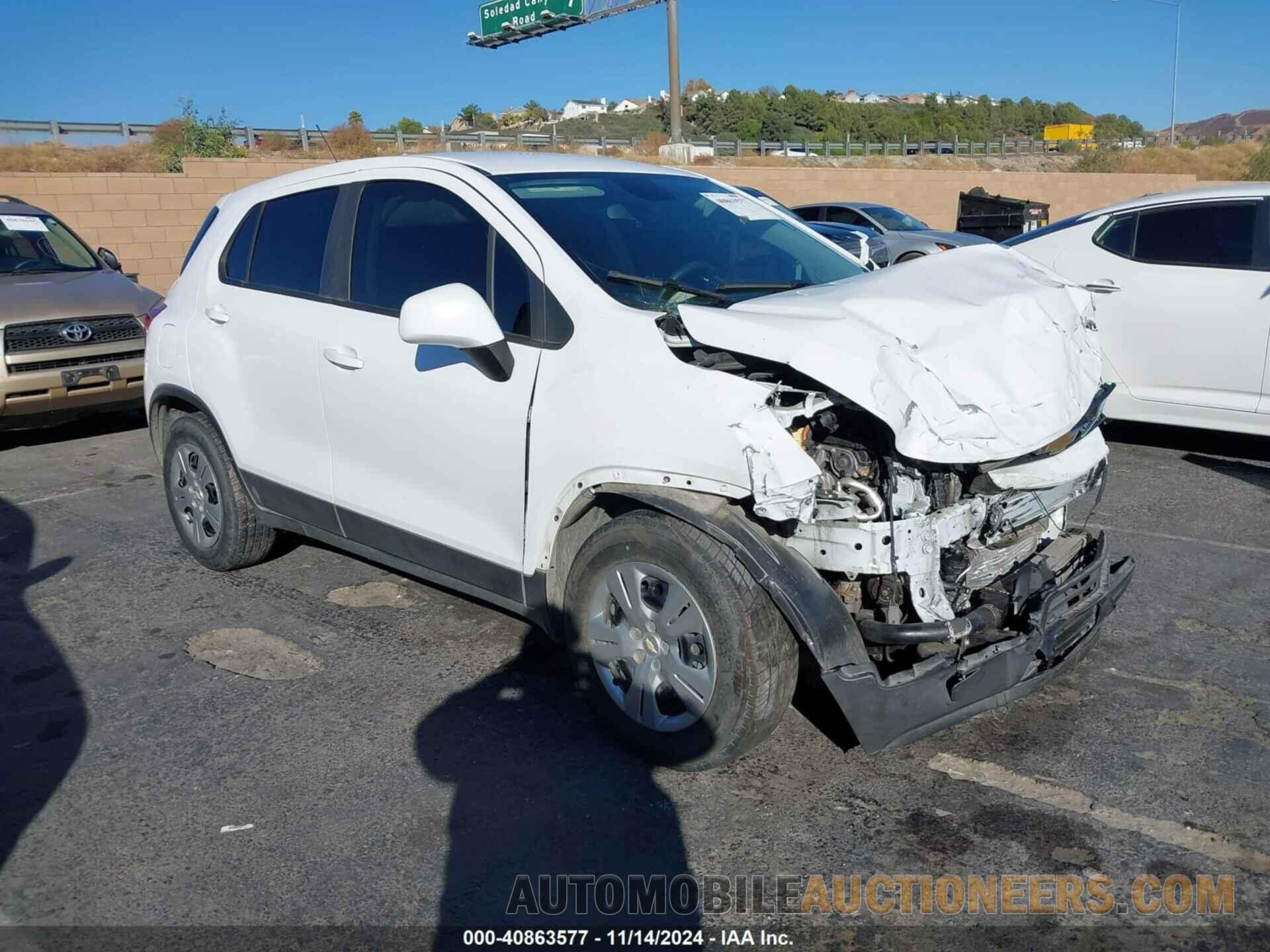 3GNCJKSB6JL159184 CHEVROLET TRAX 2018