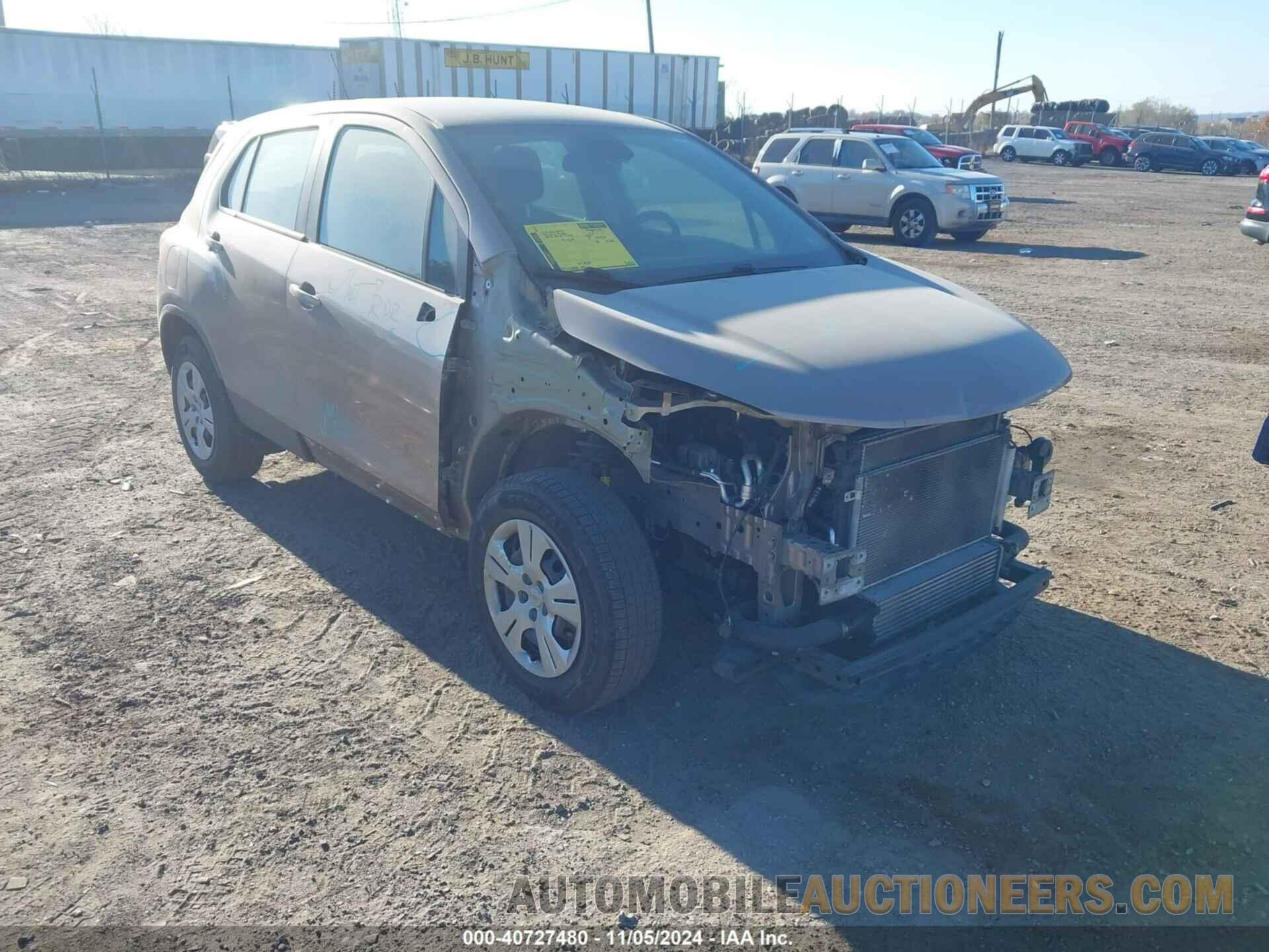 3GNCJKSB6JL409118 CHEVROLET TRAX 2018