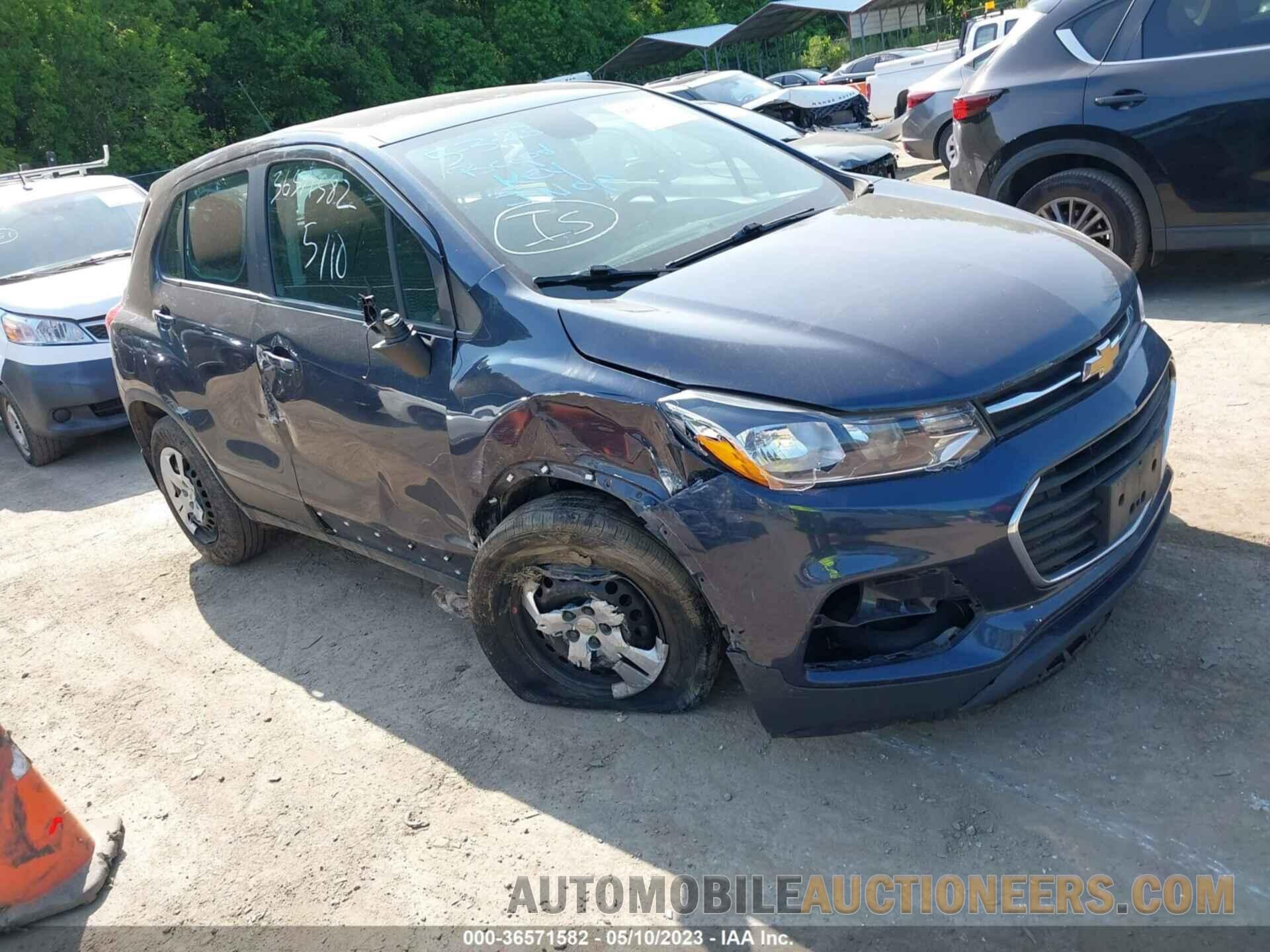 3GNCJKSB6KL160921 CHEVROLET TRAX 2019