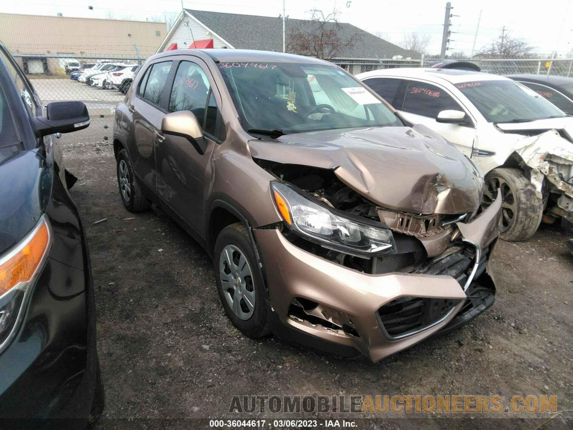 3GNCJKSB7JL384505 CHEVROLET TRAX 2018