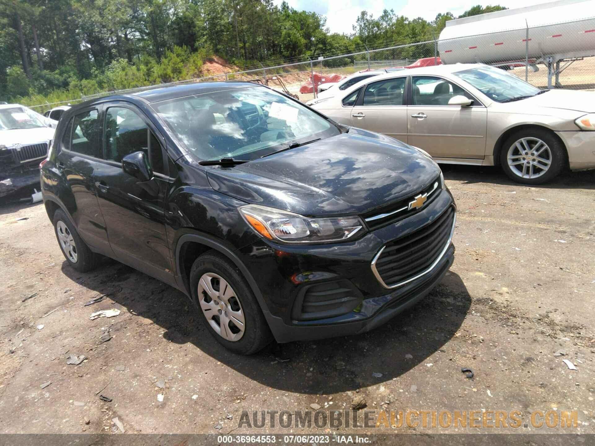 3GNCJKSB7JL386903 CHEVROLET TRAX 2018