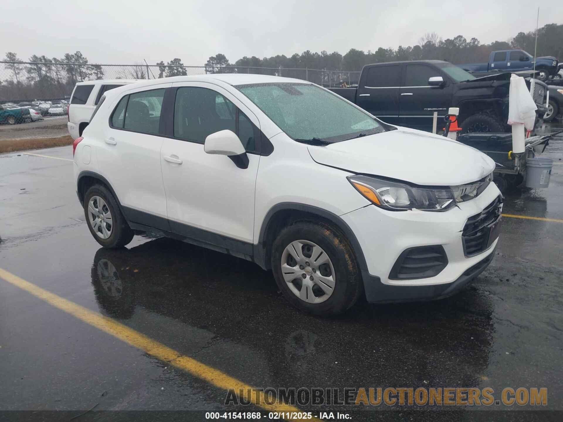 3GNCJKSB7KL184192 CHEVROLET TRAX 2019