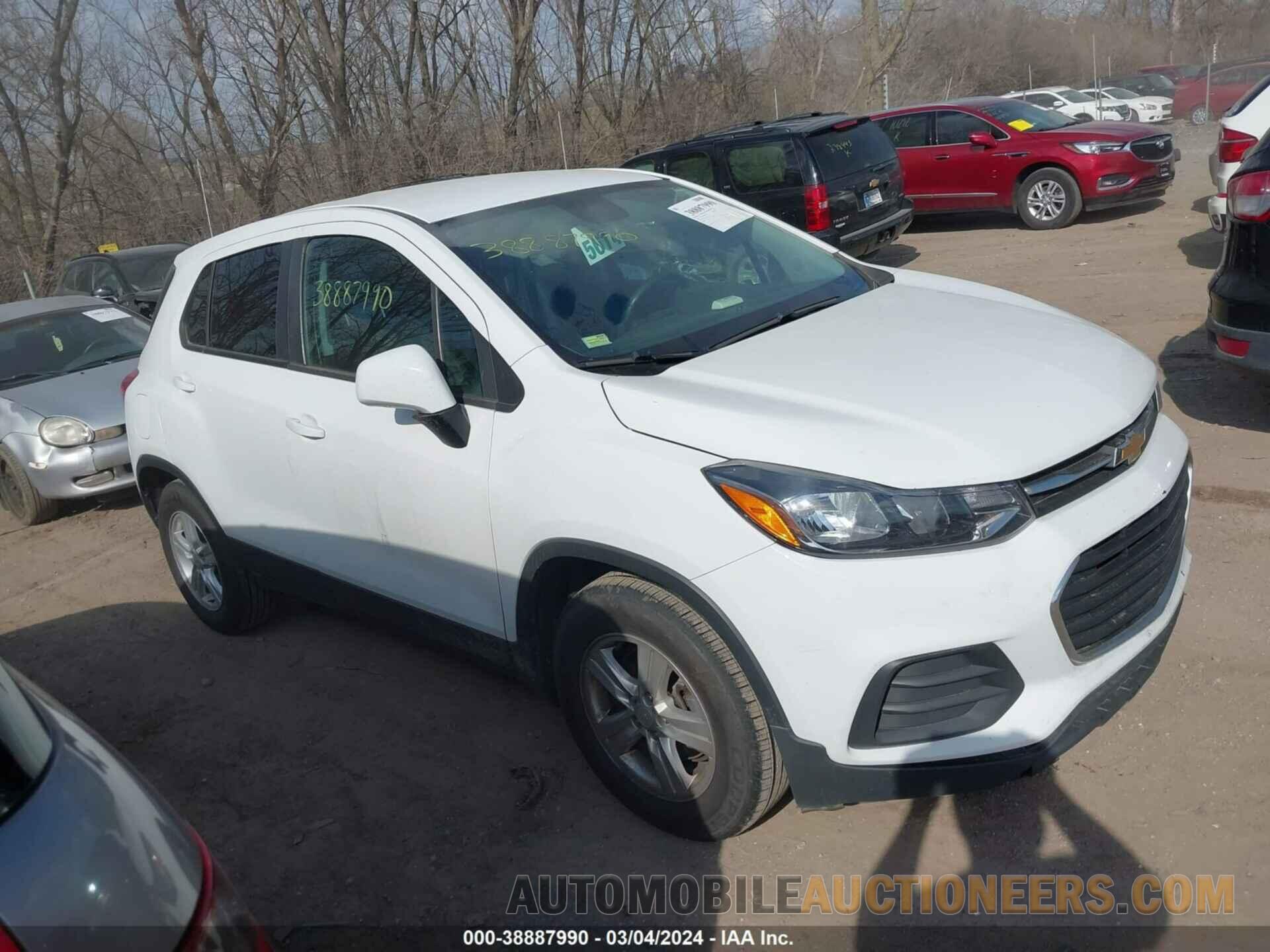 3GNCJKSB7LL267316 CHEVROLET TRAX 2020