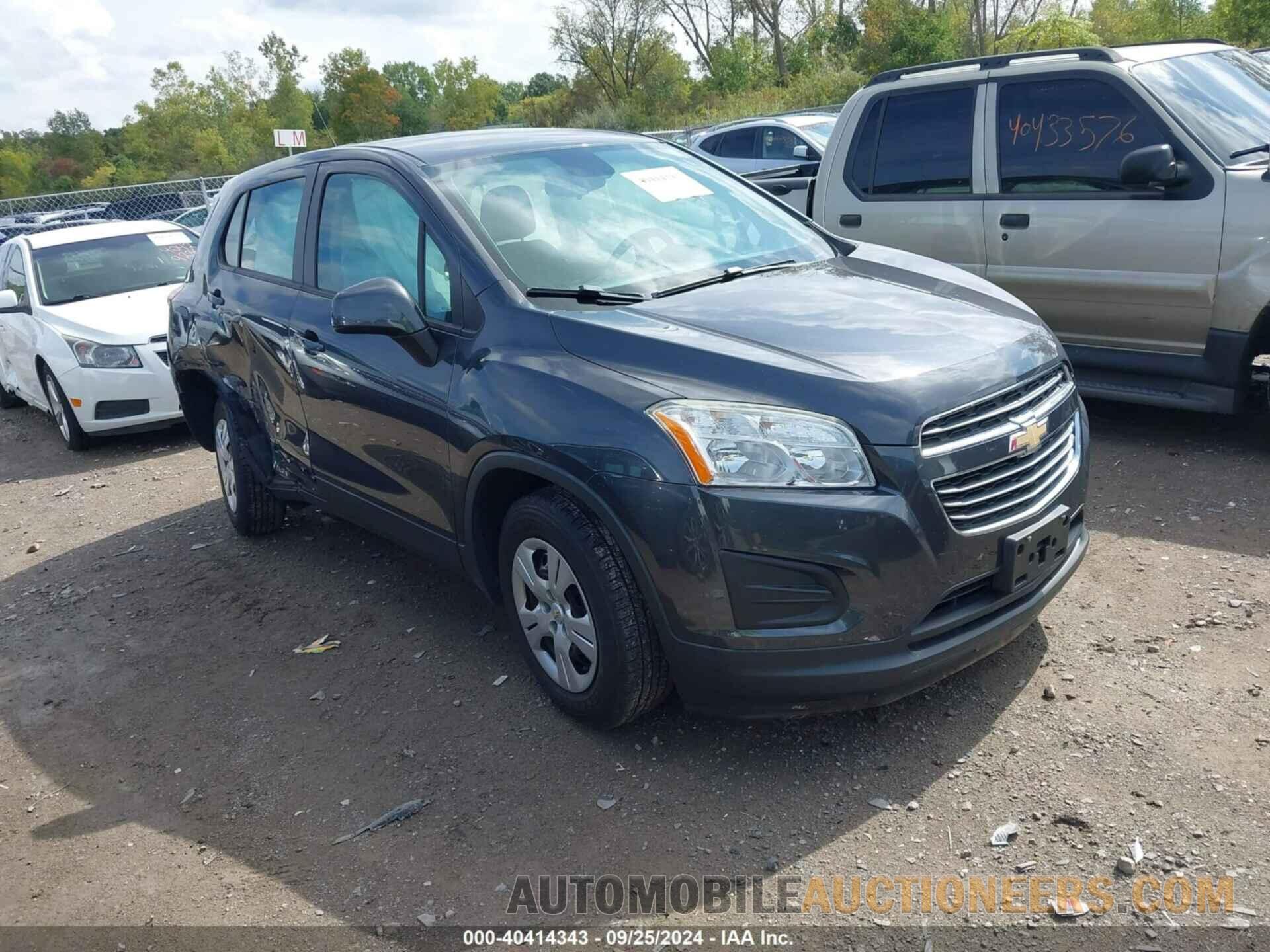 3GNCJKSB8GL220530 CHEVROLET TRAX 2016