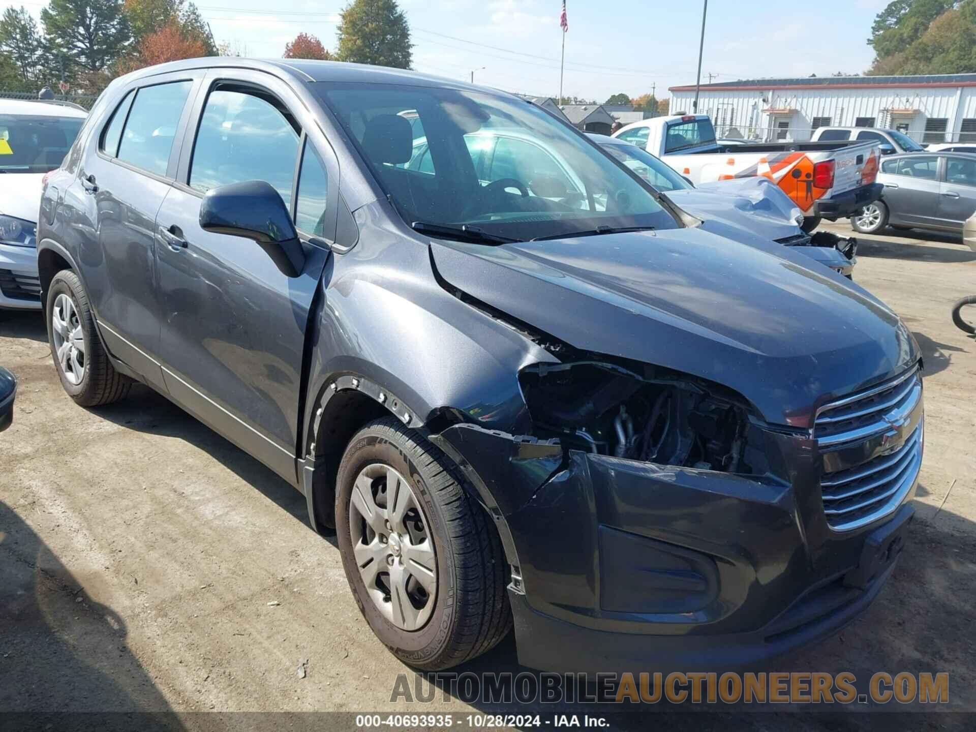 3GNCJKSB8GL231060 CHEVROLET TRAX 2016