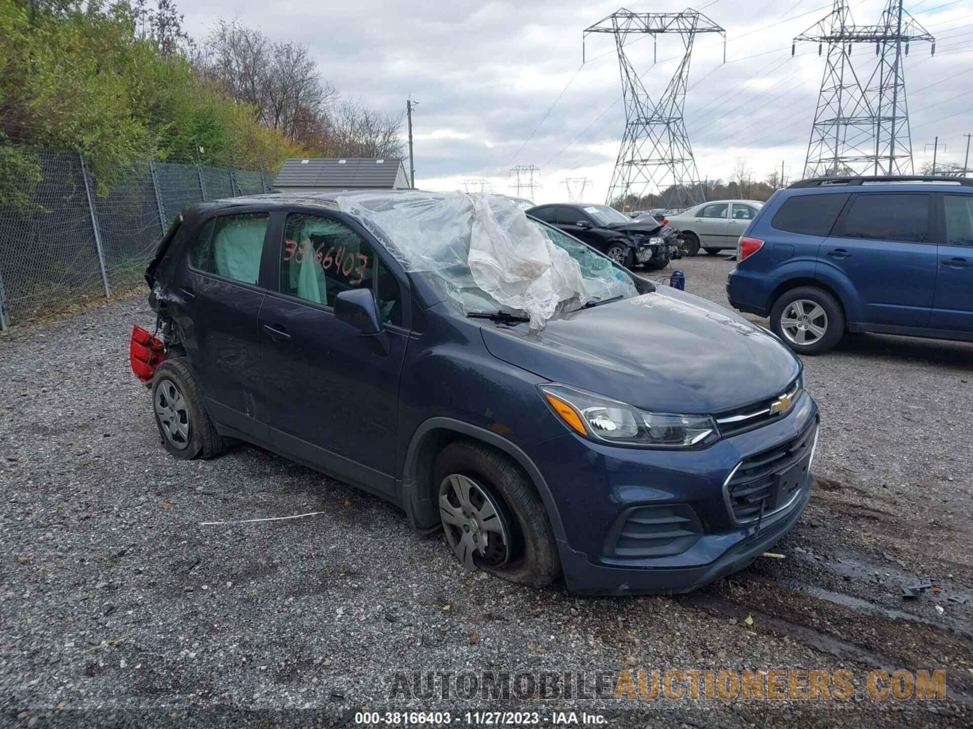 3GNCJKSB8JL199508 CHEVROLET TRAX 2018