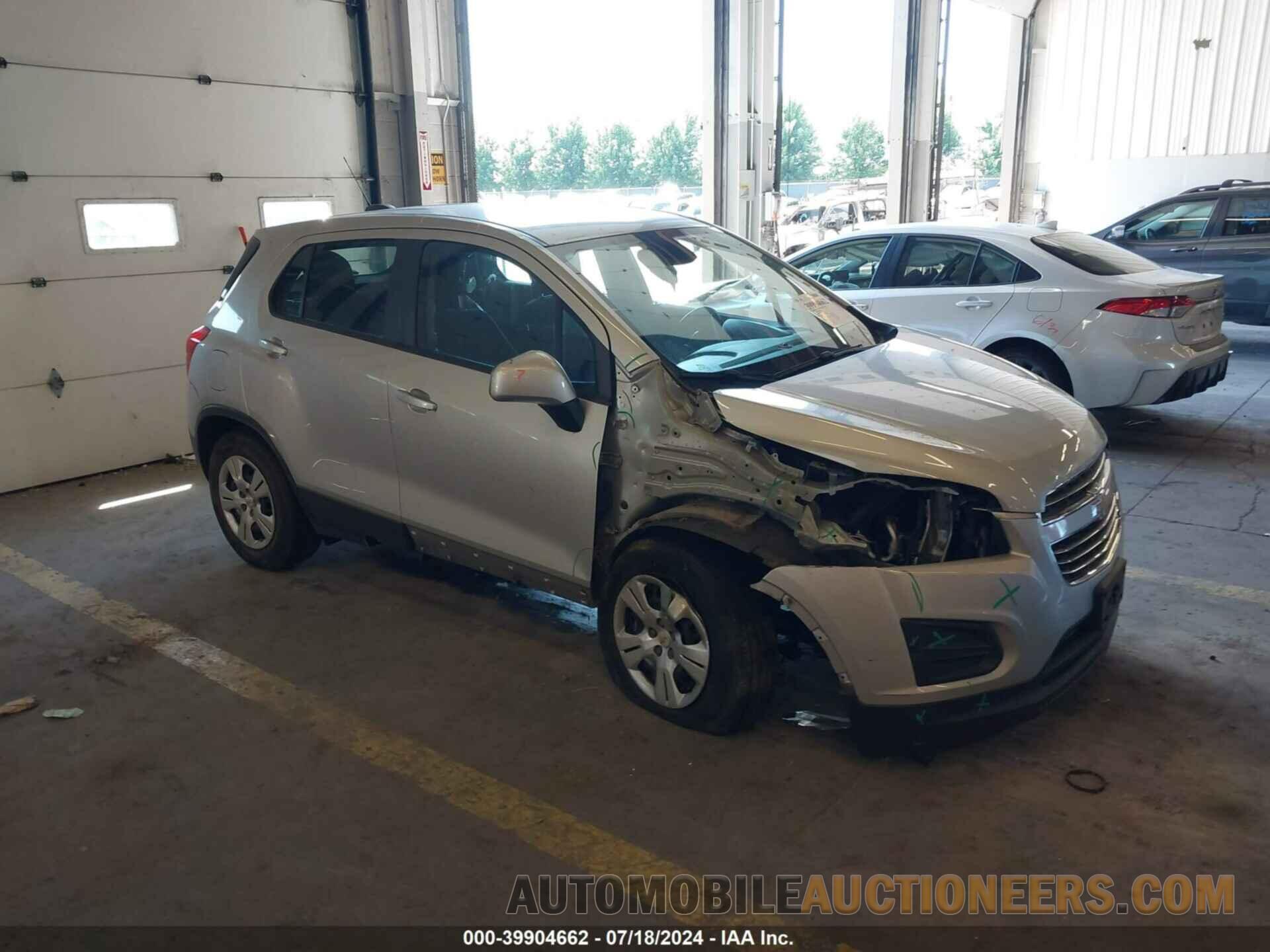 3GNCJKSB9GL259188 CHEVROLET TRAX 2016