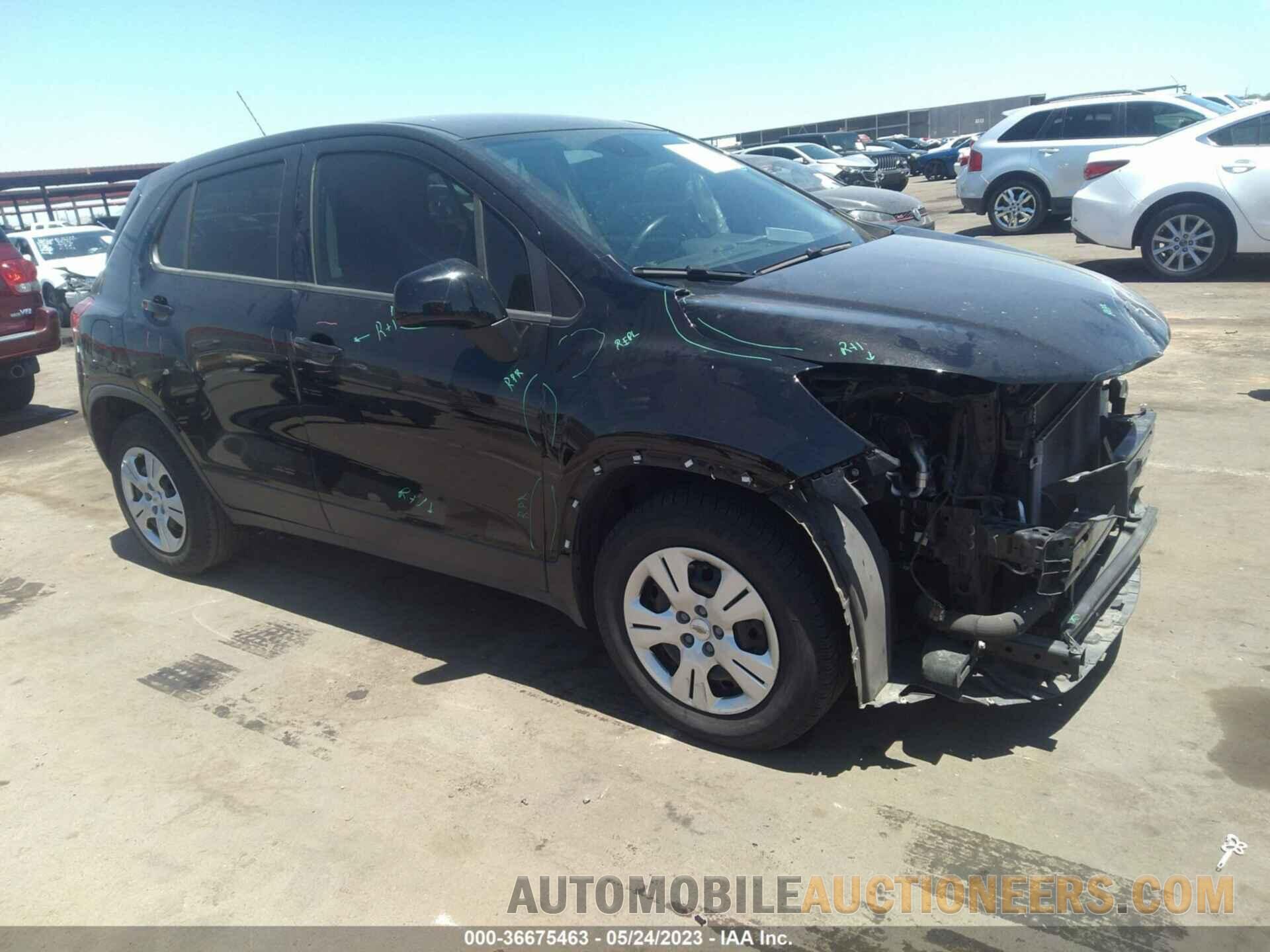 3GNCJKSB9JL395795 CHEVROLET TRAX 2018