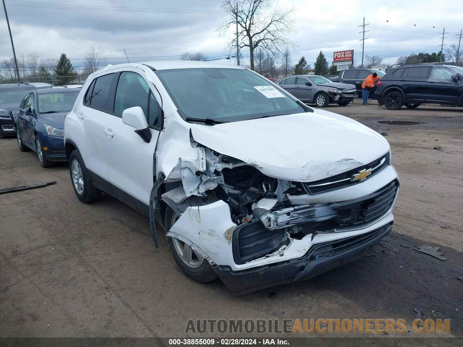 3GNCJKSB9LL108796 CHEVROLET TRAX 2020