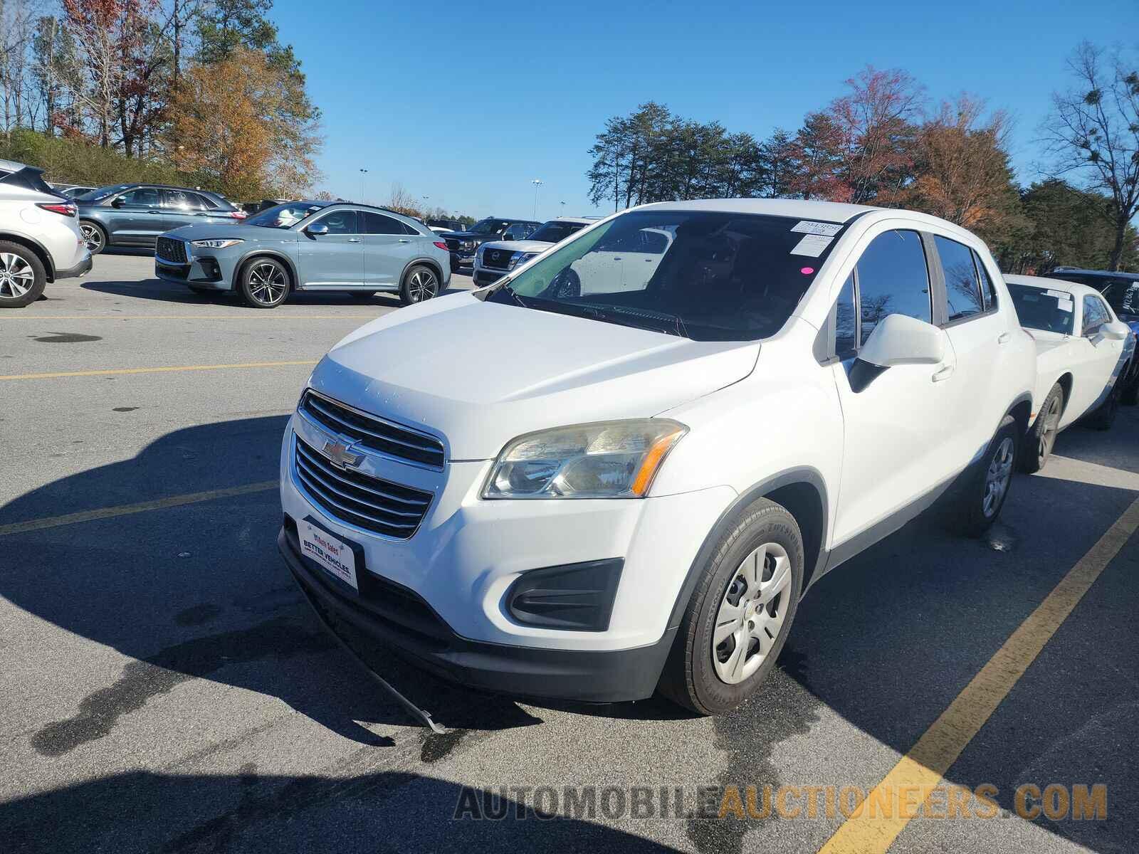 3GNCJKSBXGL265369 Chevrolet Trax 2016