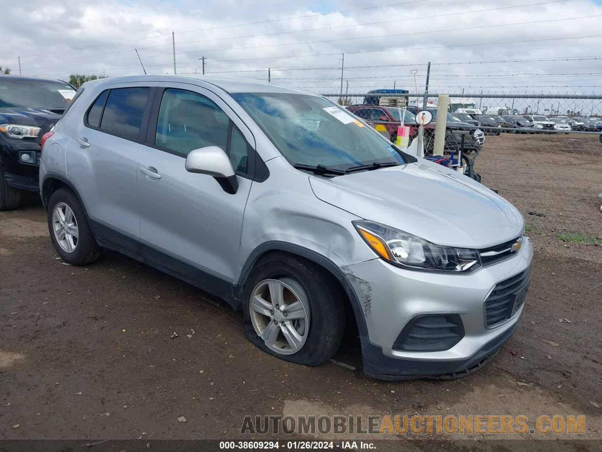 3GNCJKSBXLL165444 CHEVROLET TRAX 2020