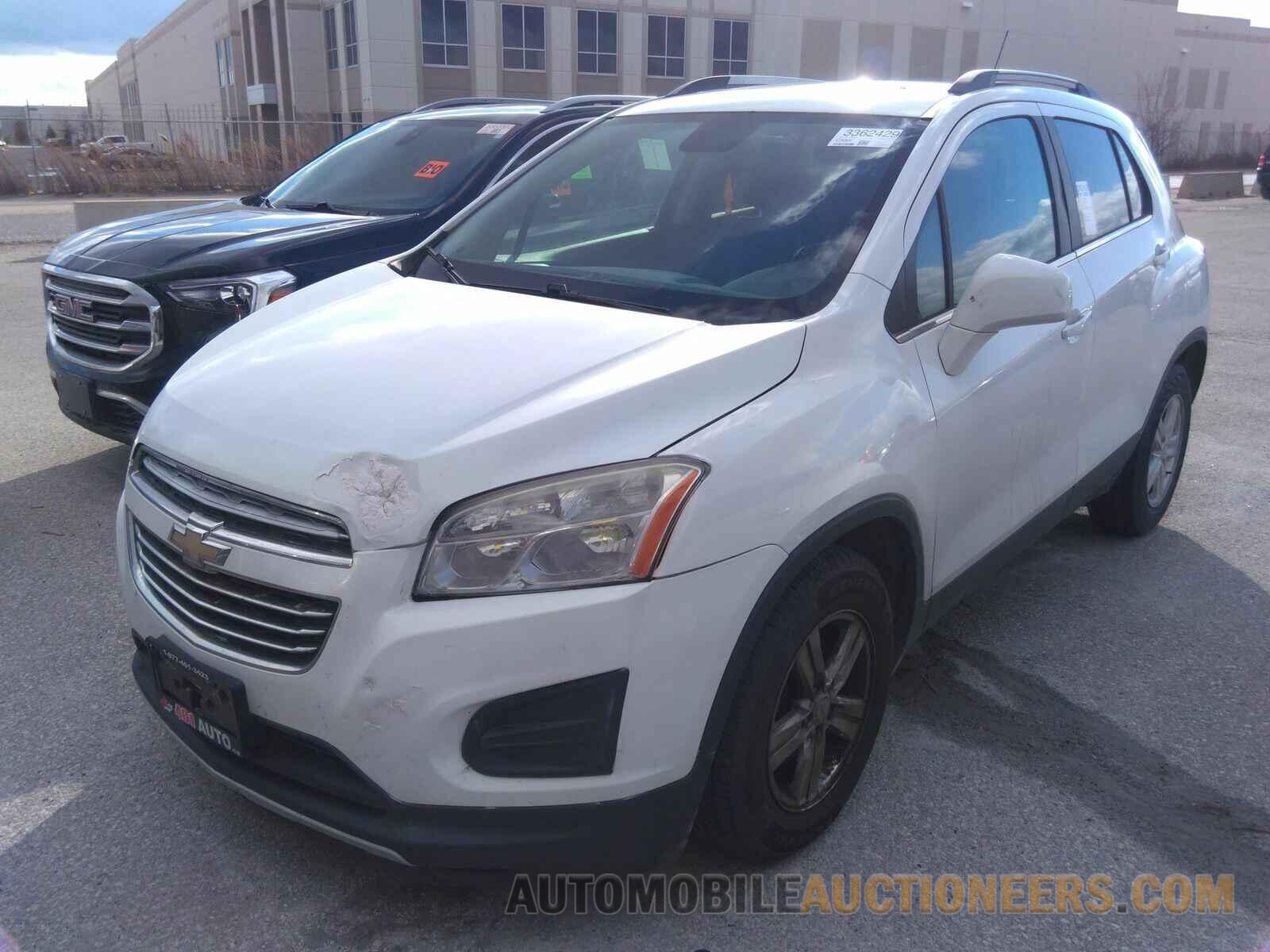 3GNCJLSB0GL126597 Chevrolet Trax 2016