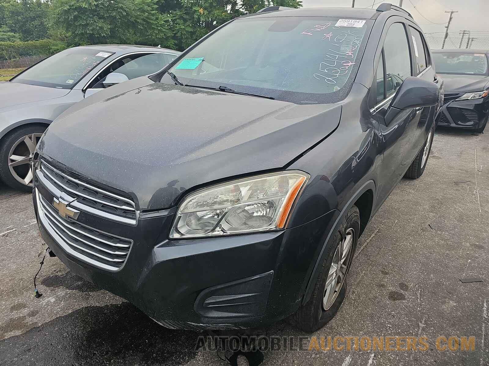 3GNCJLSB1GL254461 Chevrolet Trax 2016