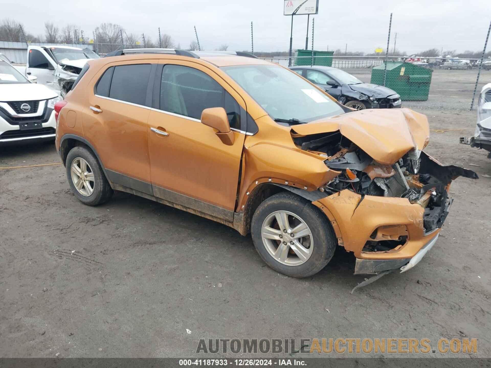 3GNCJLSB2HL160221 CHEVROLET TRAX 2017