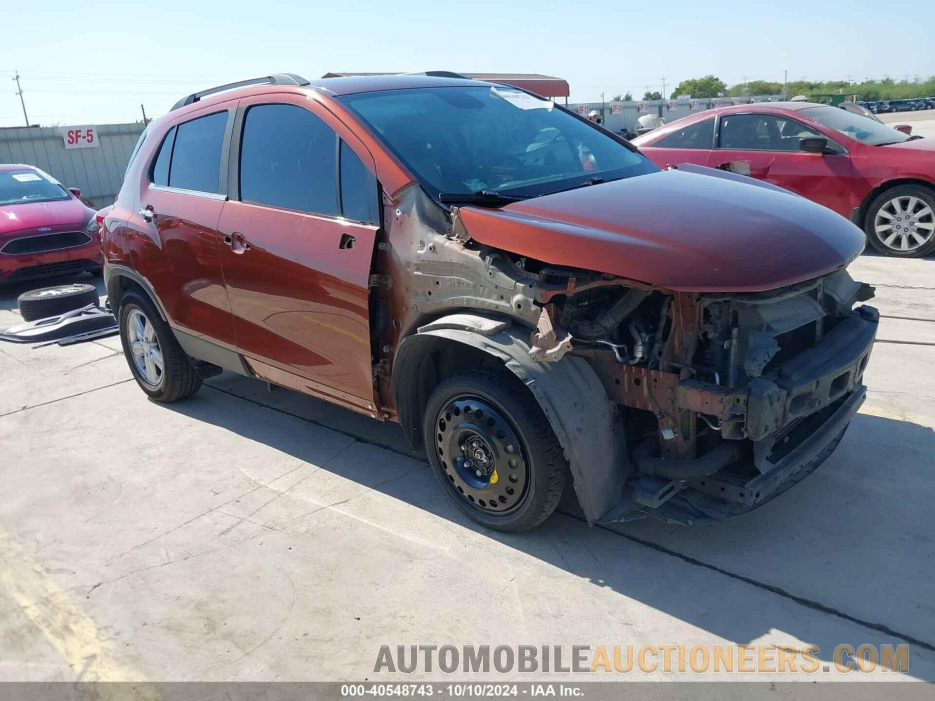 3GNCJLSB2KL253943 CHEVROLET TRAX 2019