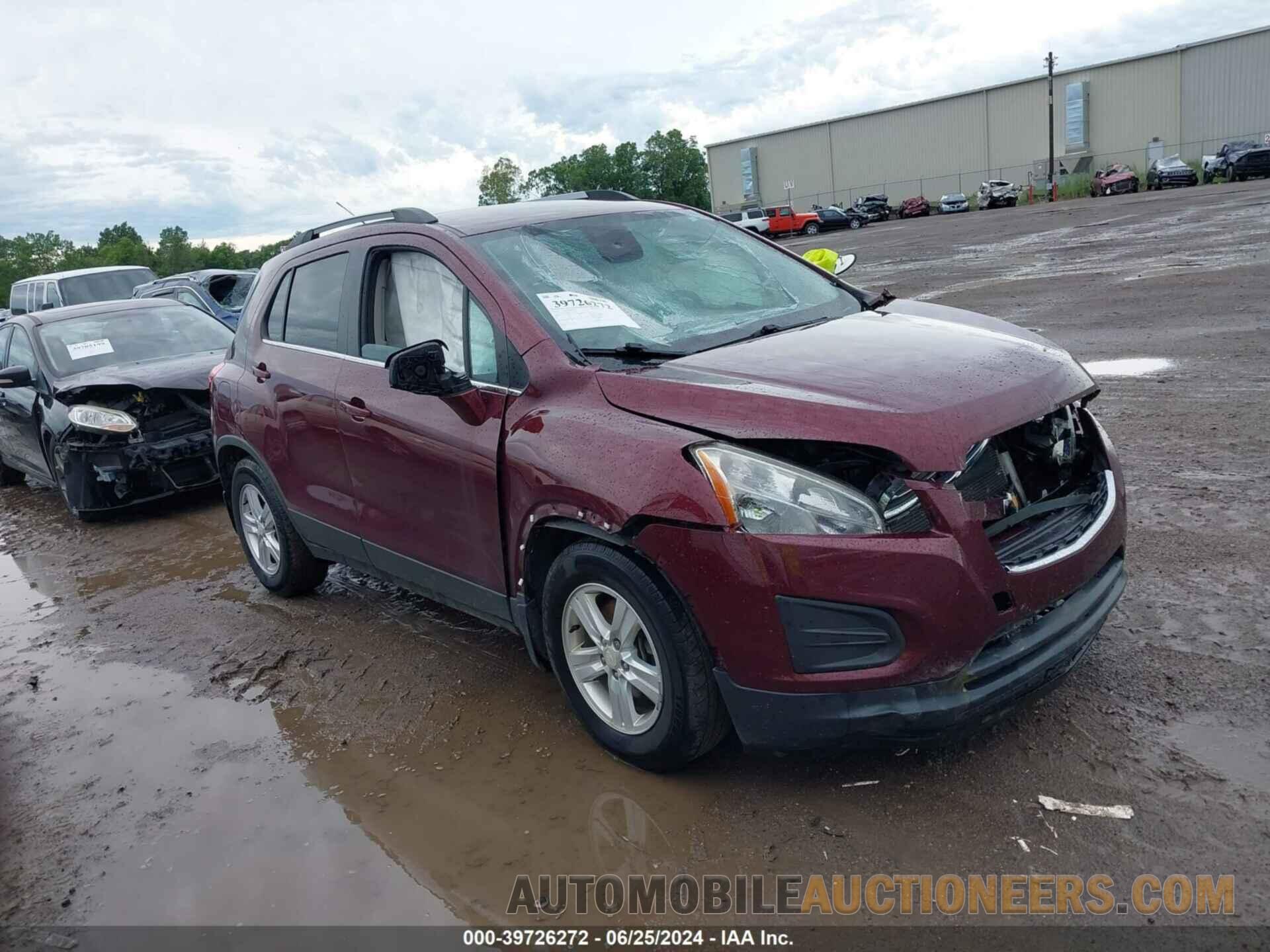 3GNCJLSB3GL258592 CHEVROLET TRAX 2016