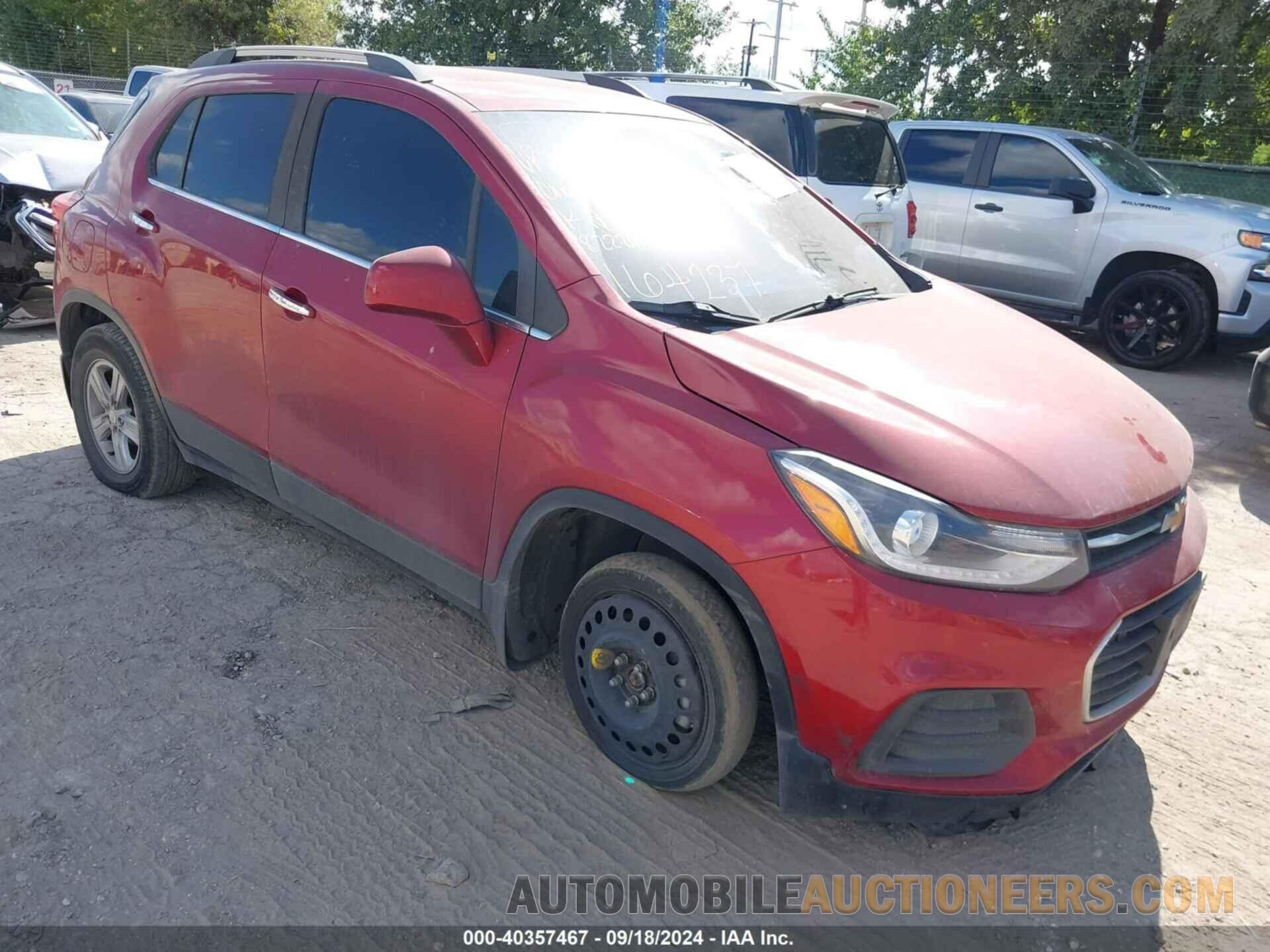 3GNCJLSB3LL164237 CHEVROLET TRAX 2020