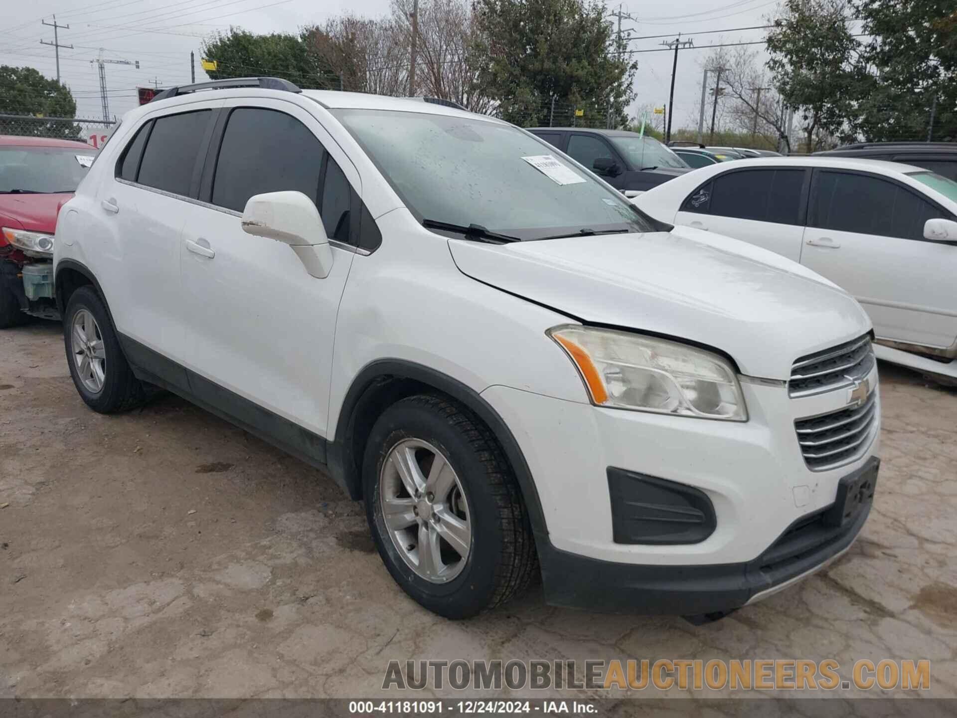 3GNCJLSB5FL210848 CHEVROLET TRAX 2015