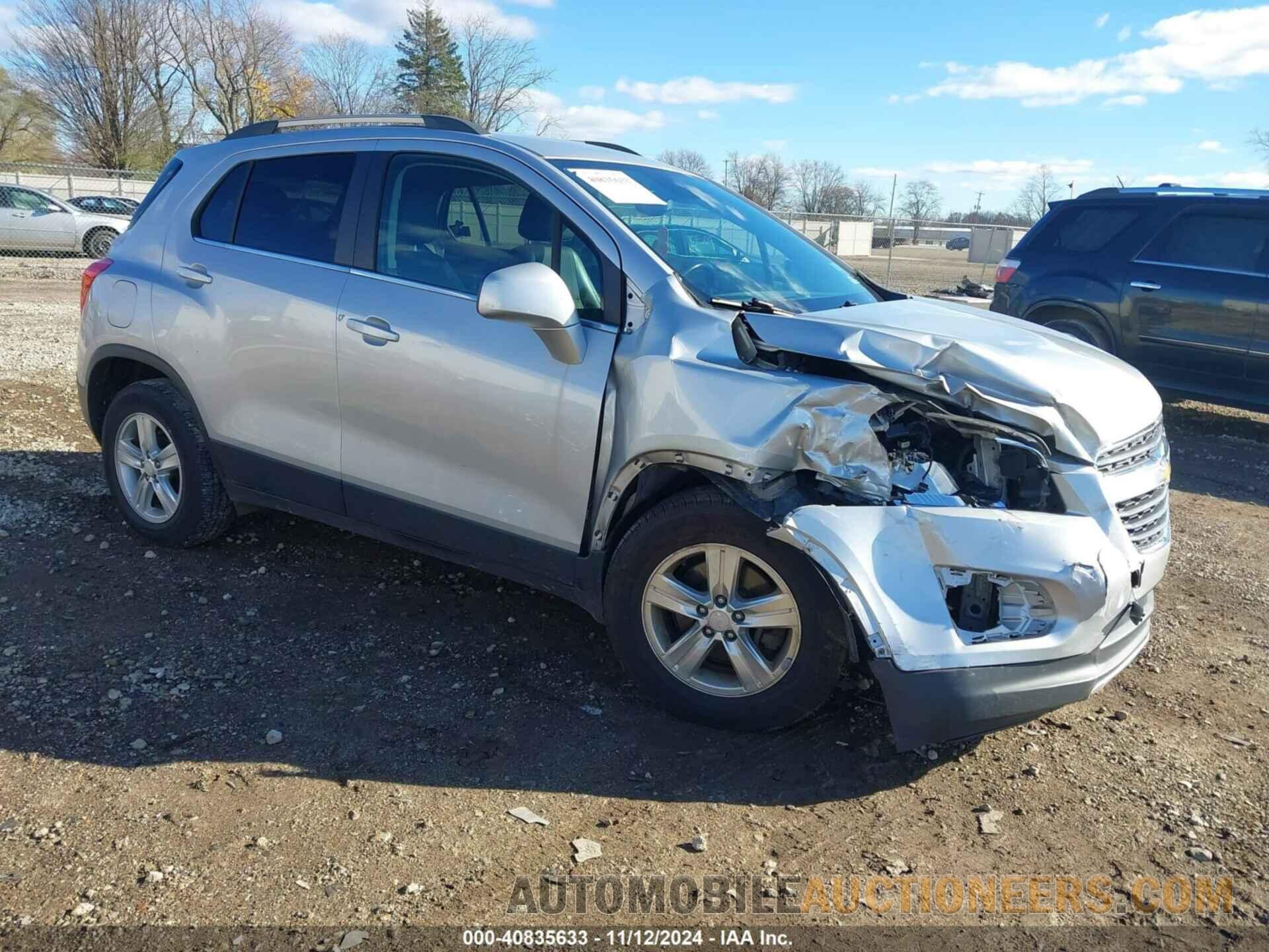 3GNCJLSB5FL245003 CHEVROLET TRAX 2015