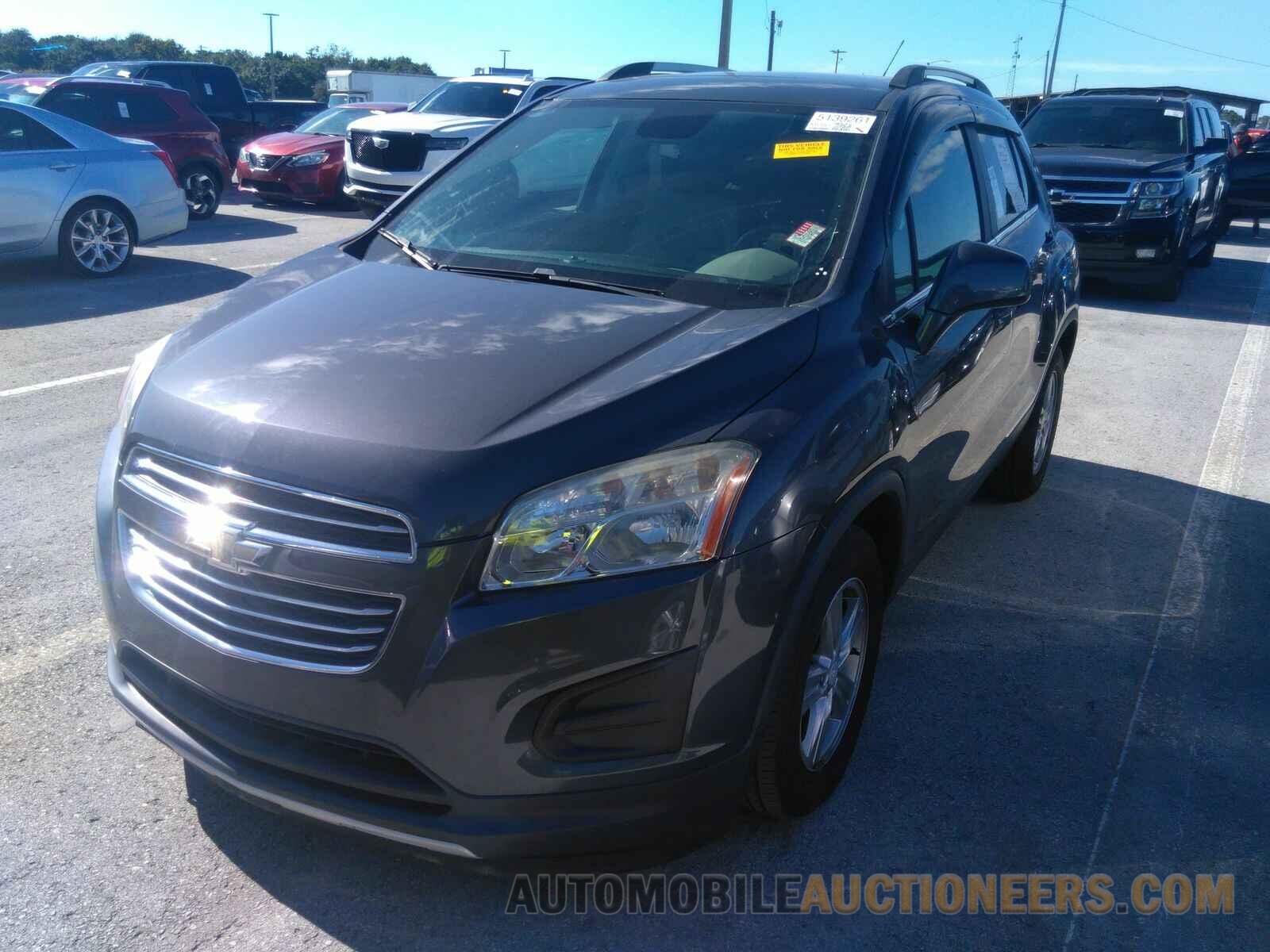 3GNCJLSB5GL116907 Chevrolet Trax 2016