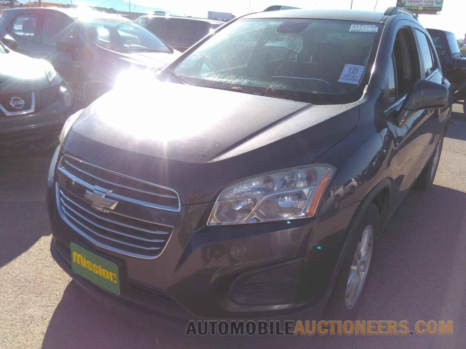 3GNCJLSB6GL145848 Chevrolet Trax 2016