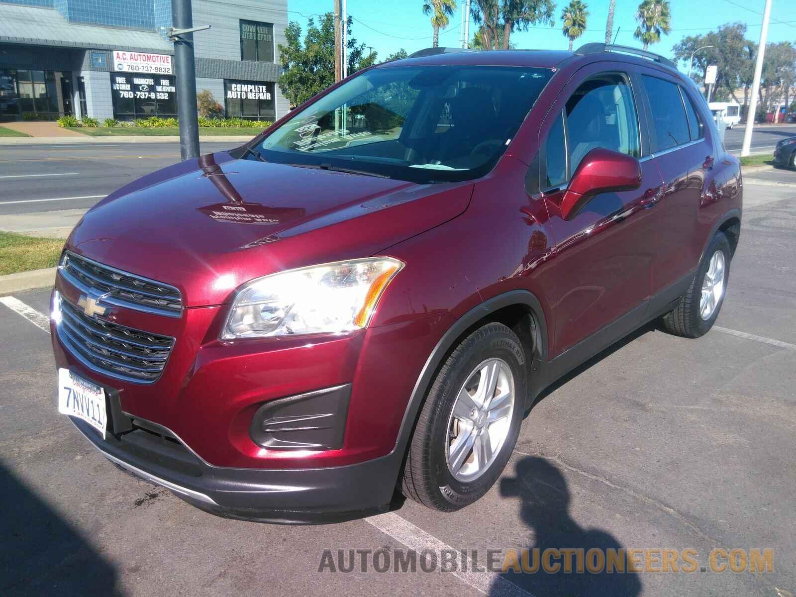 3GNCJLSB8GL137699 Chevrolet Trax 2016