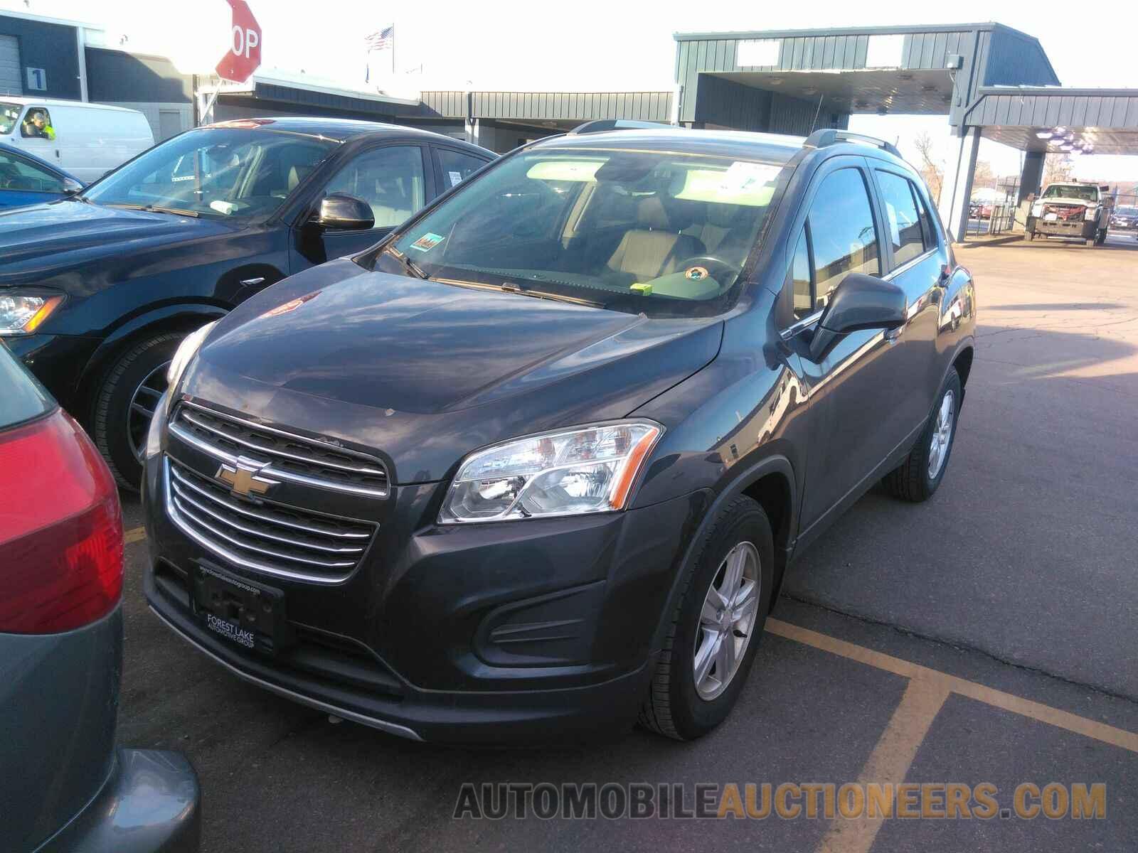 3GNCJLSB9GL258550 Chevrolet Trax 2016